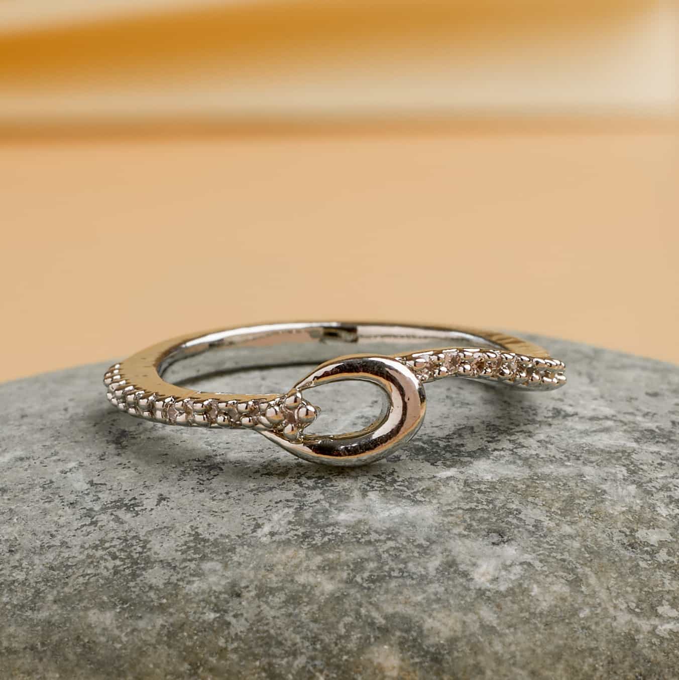 Silver Eternal Loop Band