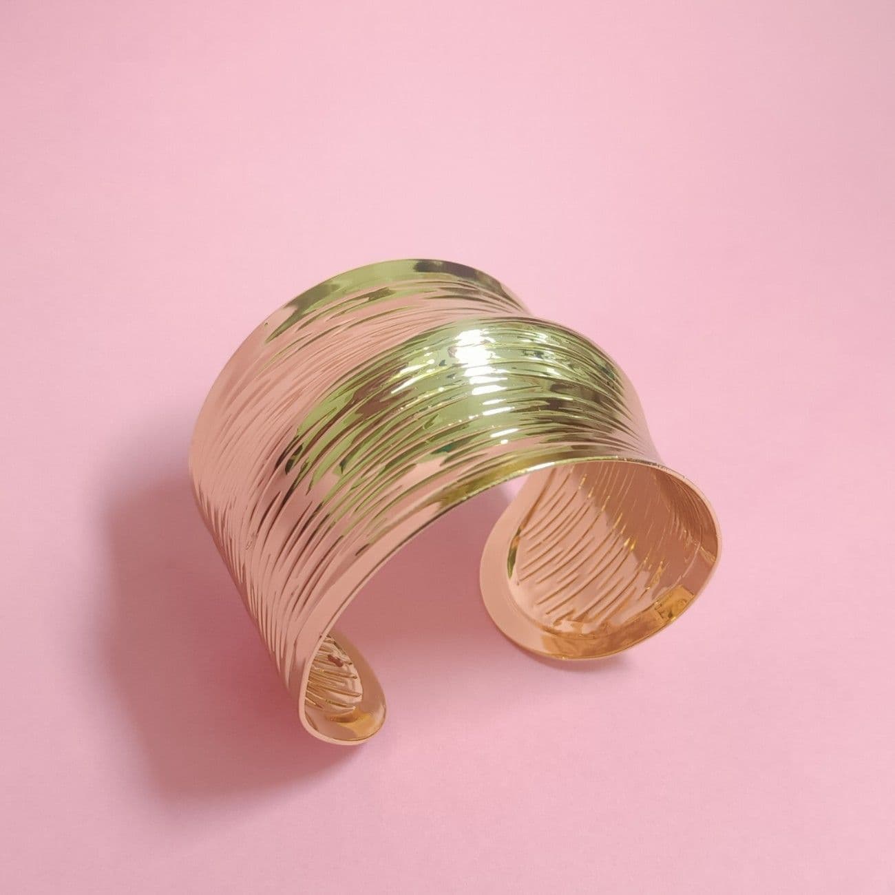 Aurex Ribbed Statement Cuff