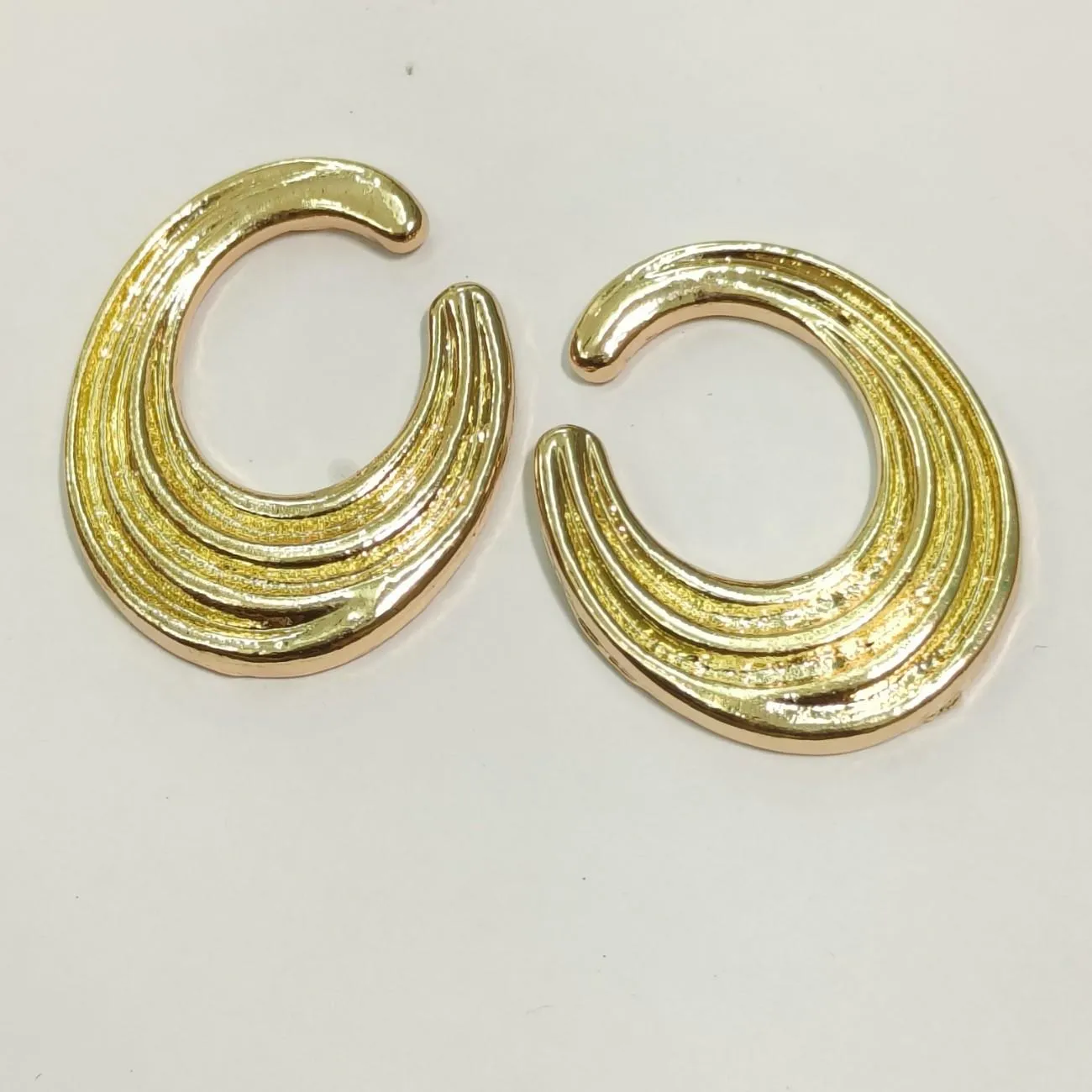 Golden Tide Statement Hoops