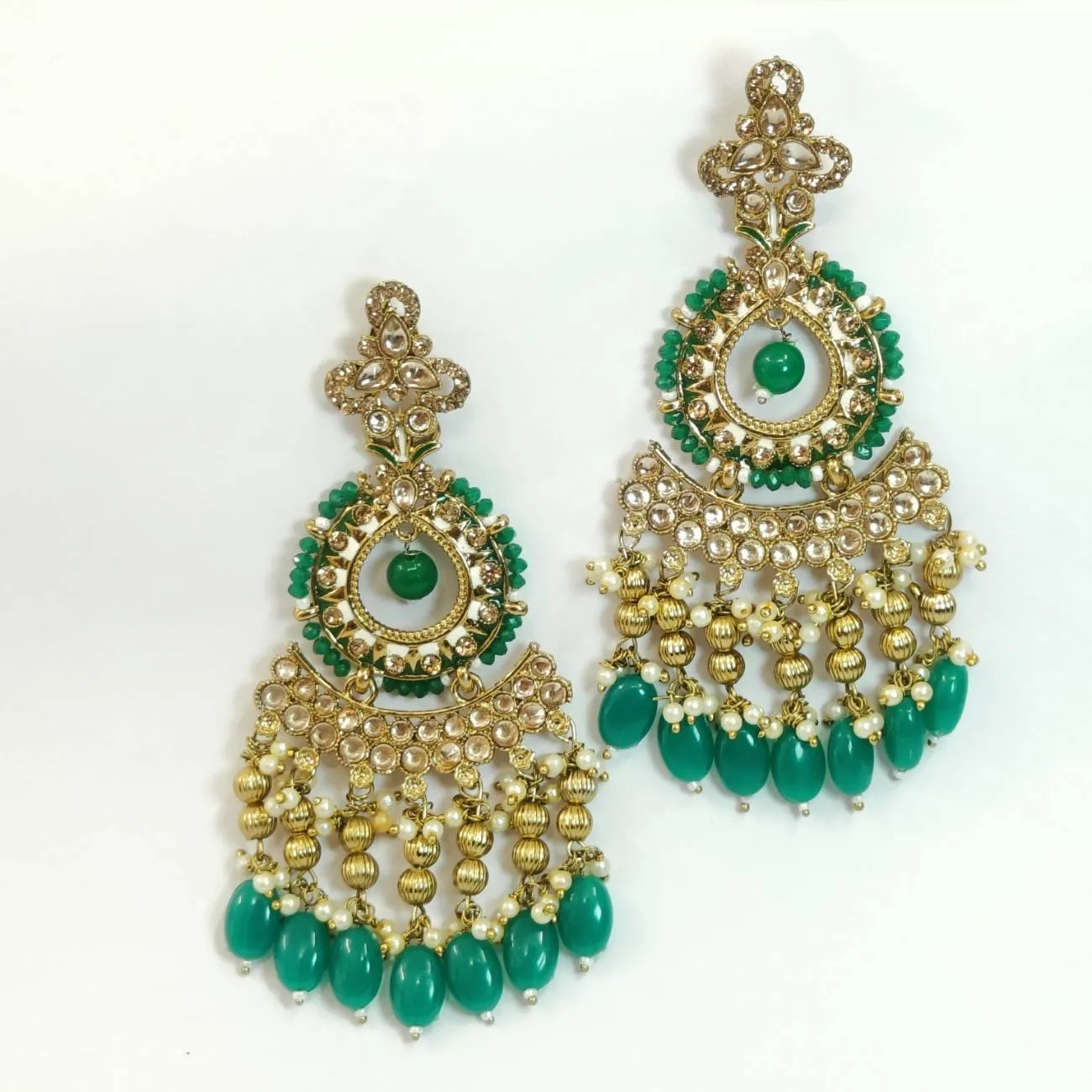 Nimoraa Emerald Noor Bridal Chandeliers