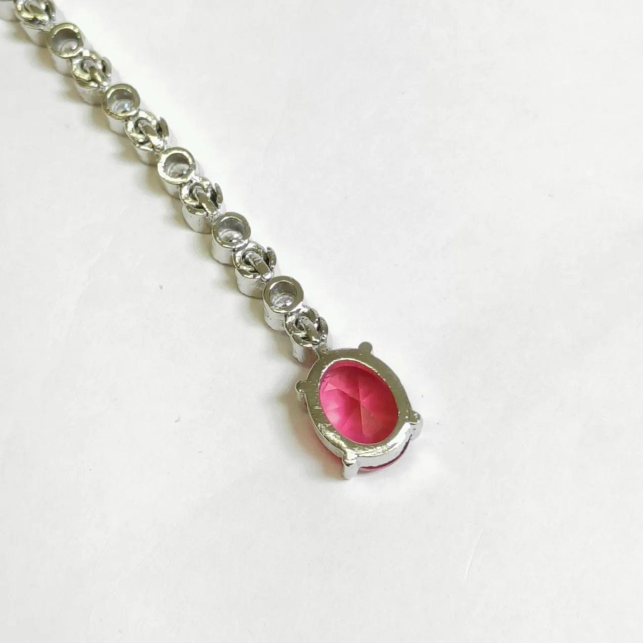 Nimoraa Royal Ruby Solitaire Maangtikka