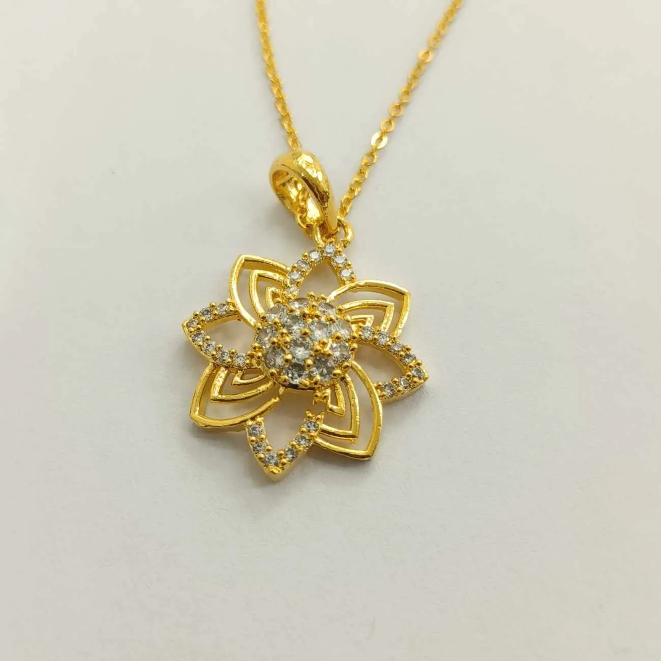 Shiny Chakra Sparkle Pendant Set