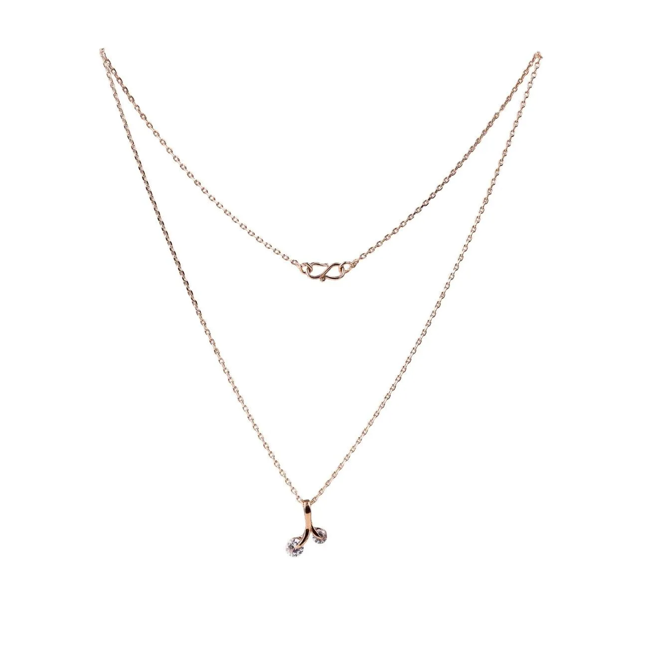 Nimoraa Butterflutter Dainty Silver Pendant Set