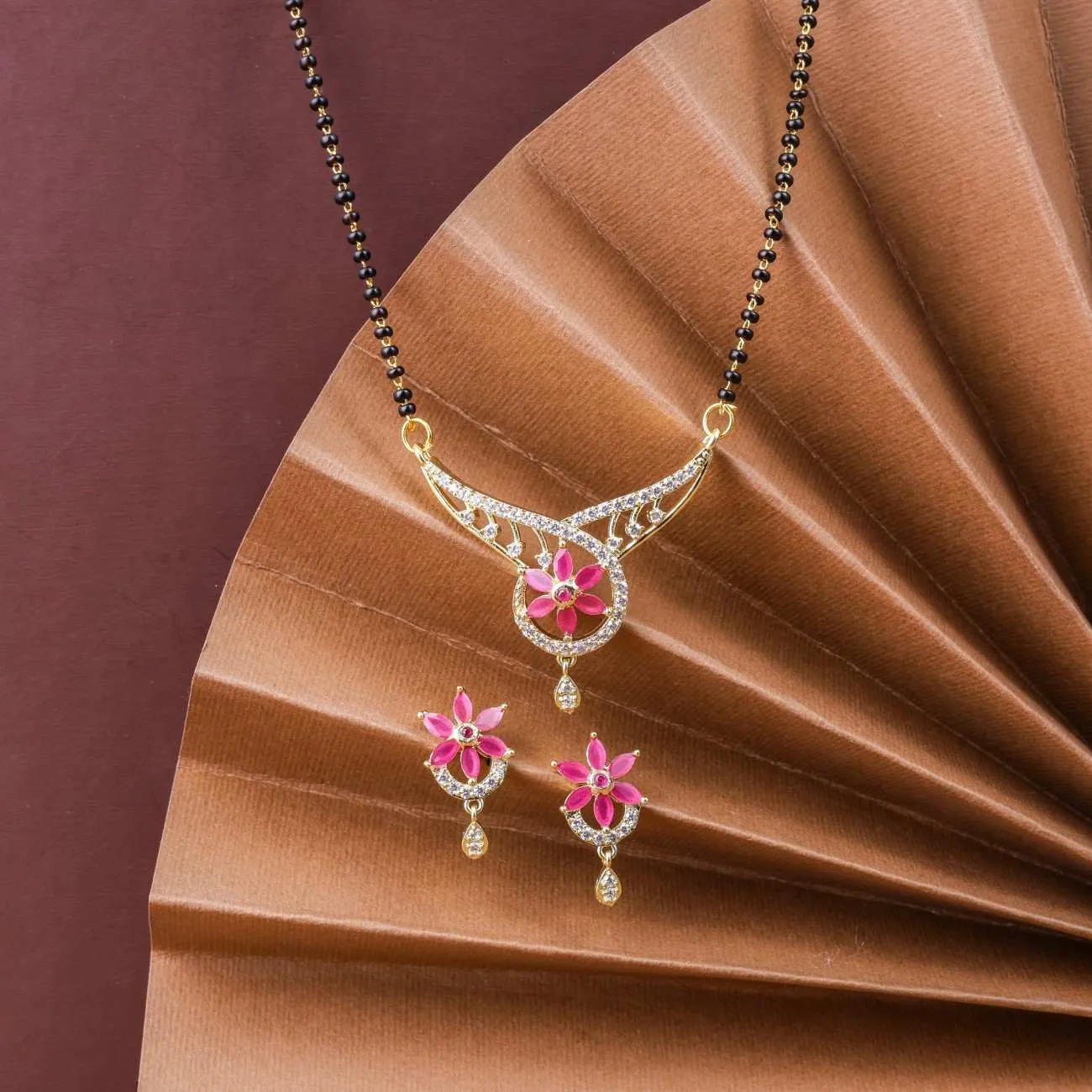 Blossom Mangalsutra Set