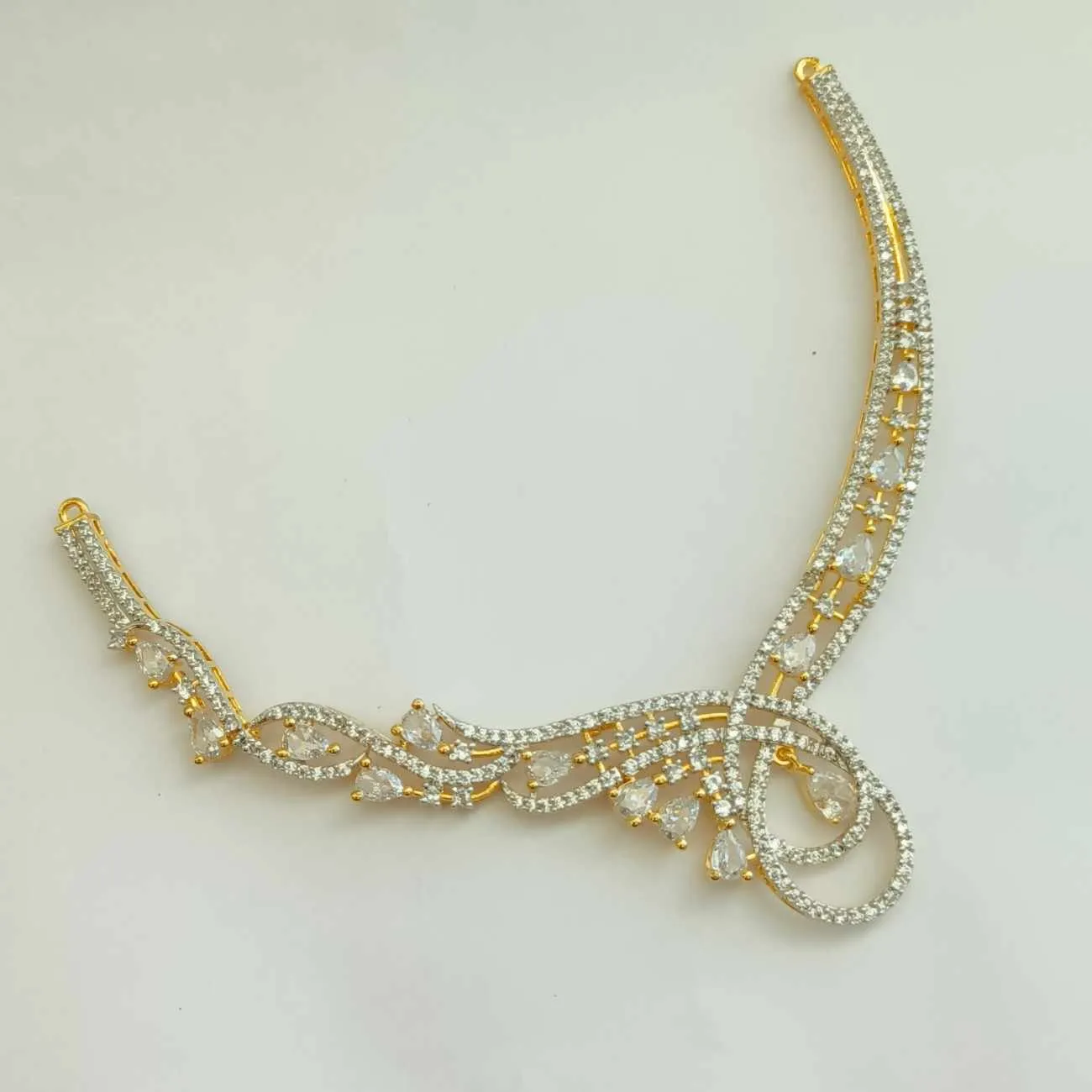 Nimoraa Royal Twirl Elegance Necklace Set