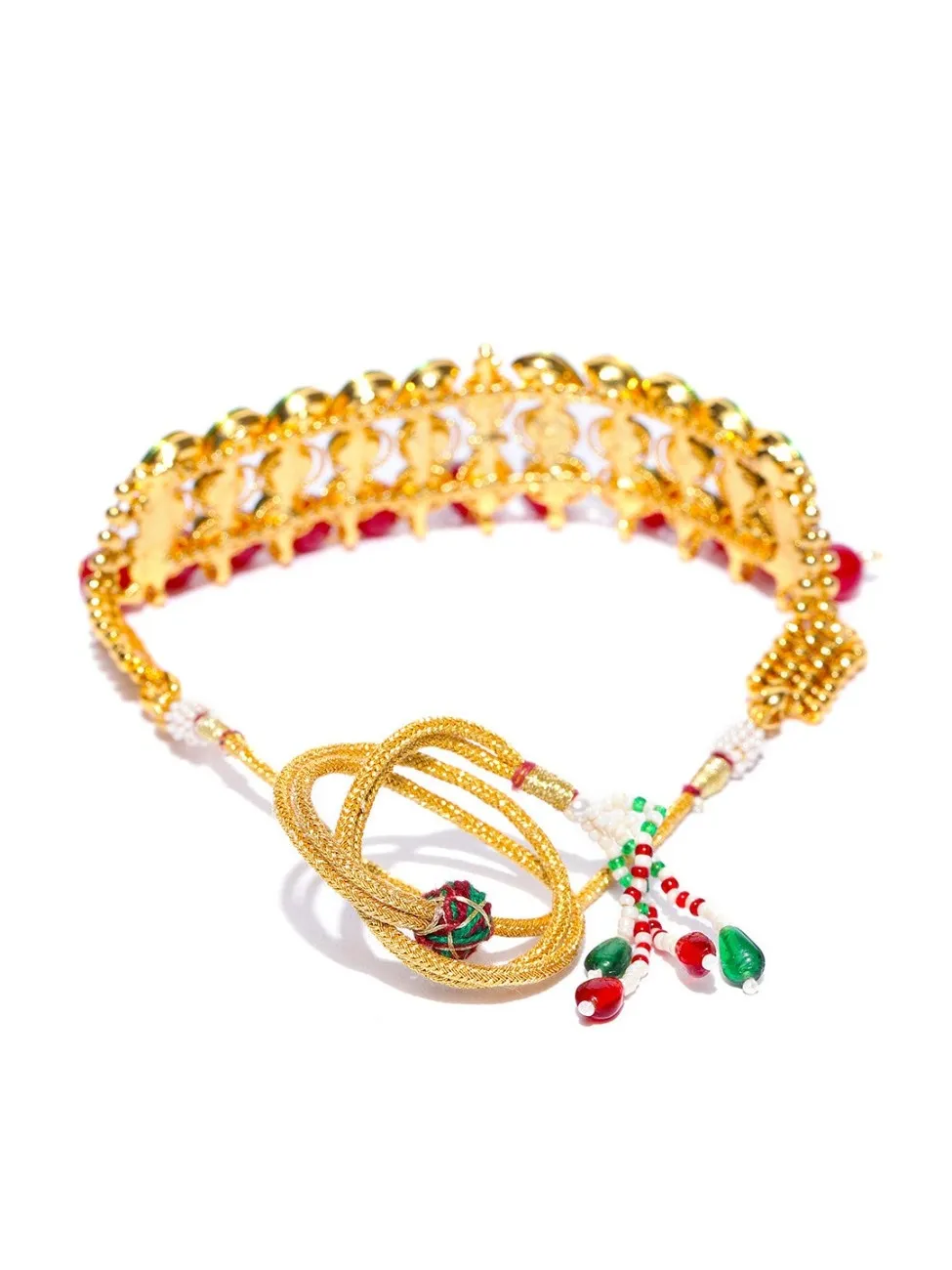 Nimoraa Ruby Kundan Grace Choker Set