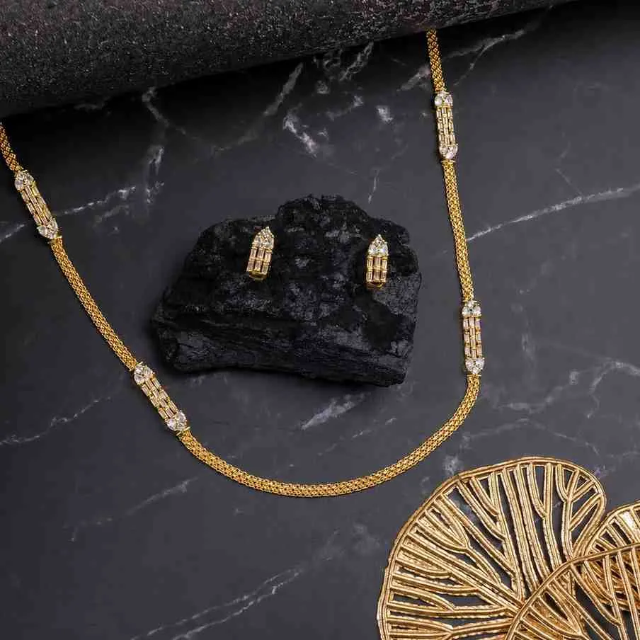 Nimoraa Classic Boho Gold Chain Set