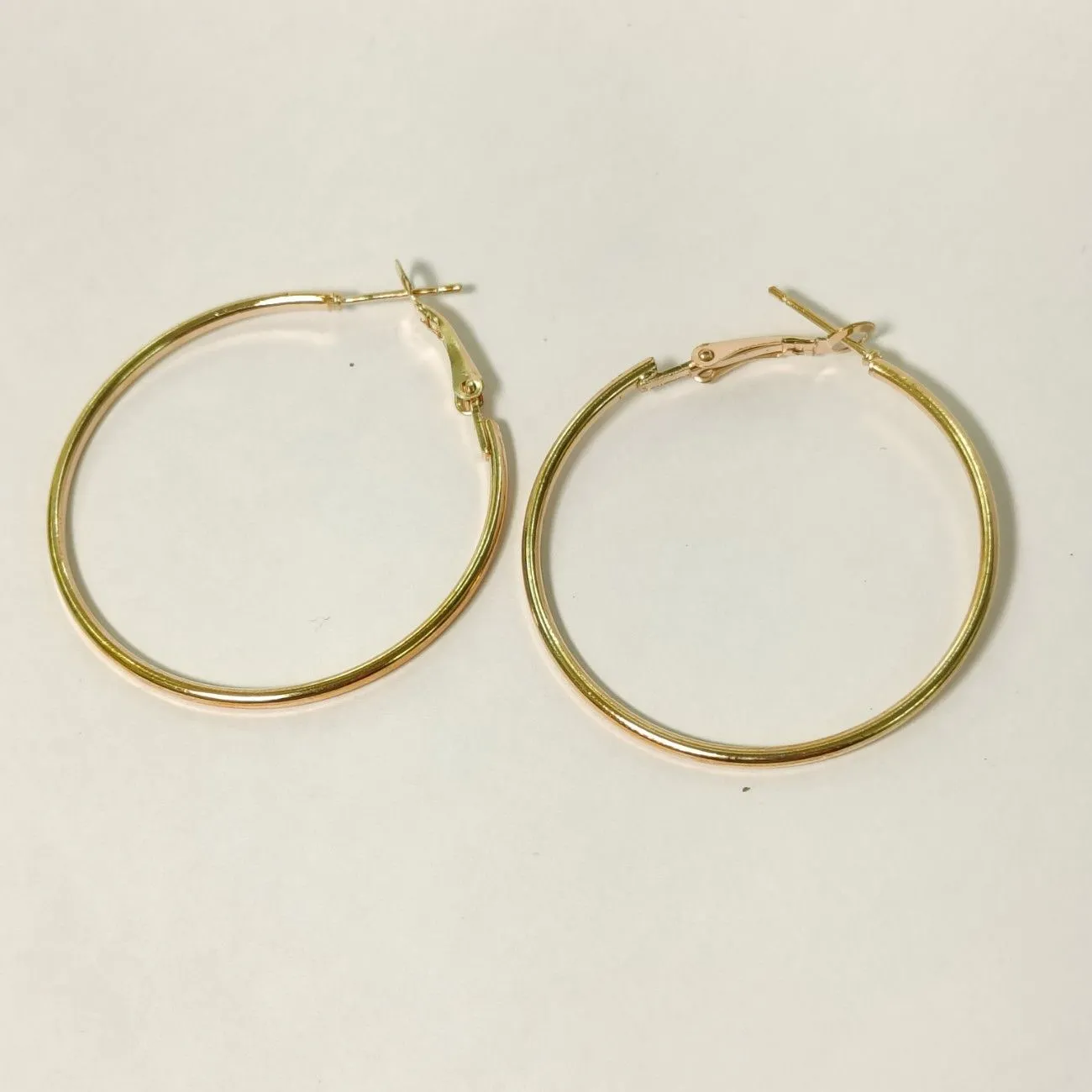 Aurora Classic Hoop Earrings – Gold Plated