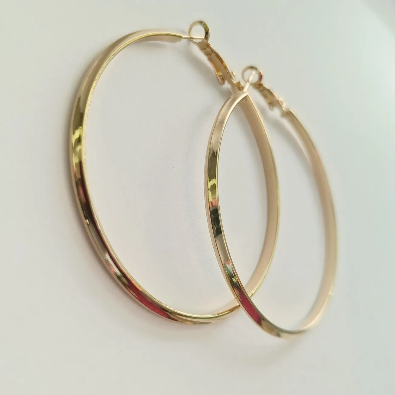 Aurora Classic Hoop Earrings – Gold Plated