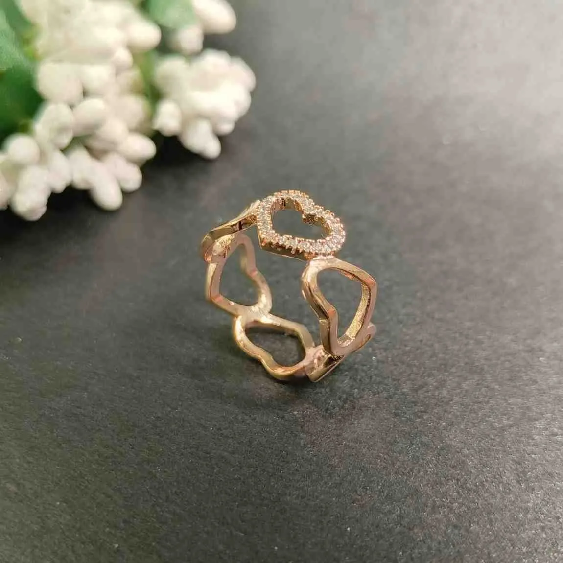 Amora Rose Heart Ring
