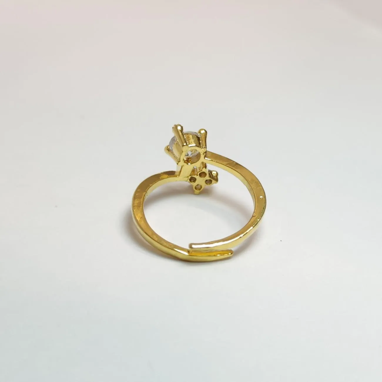 Stella Celeste Open Ring – Gold Plated