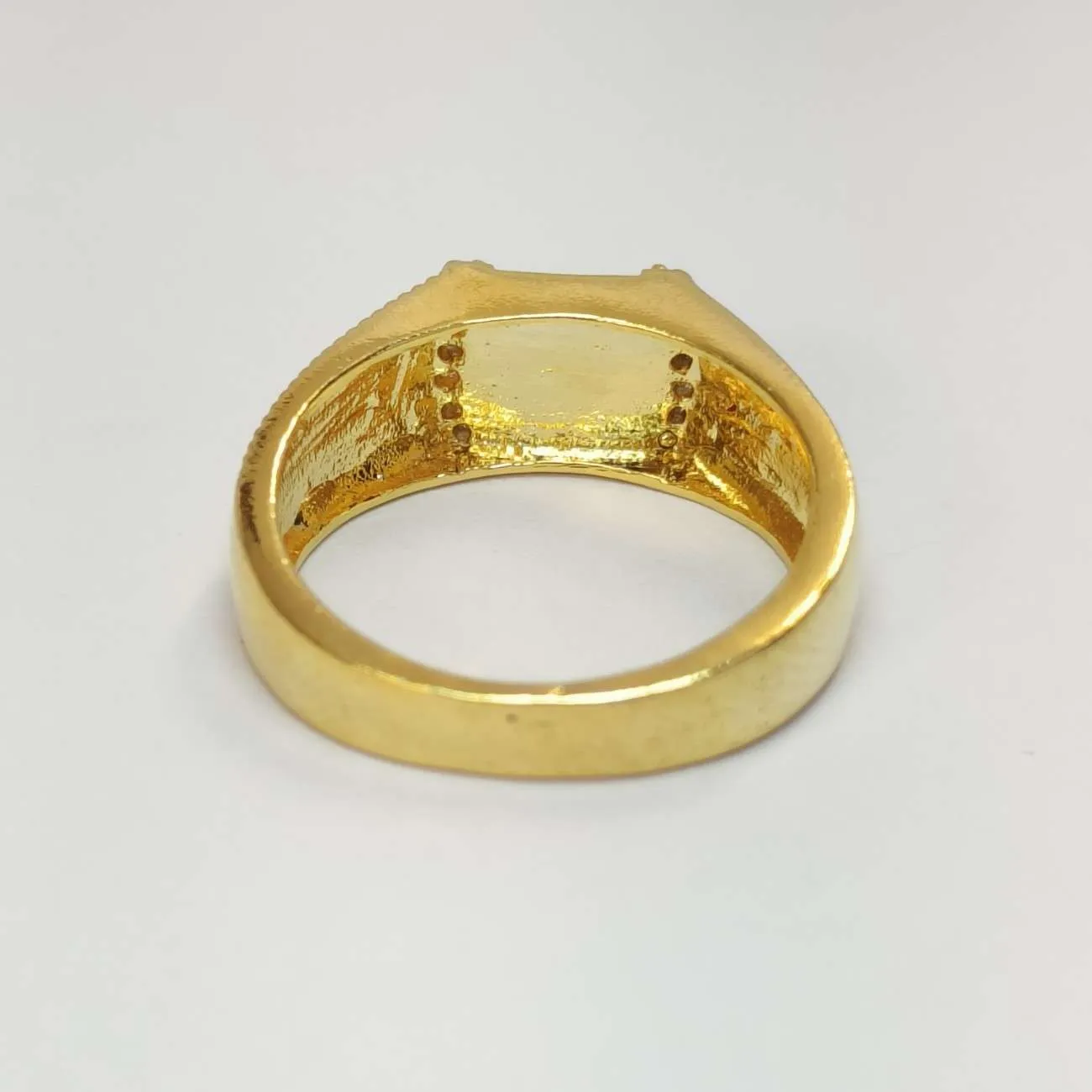 Shubh Crest Signet Unisex Ring