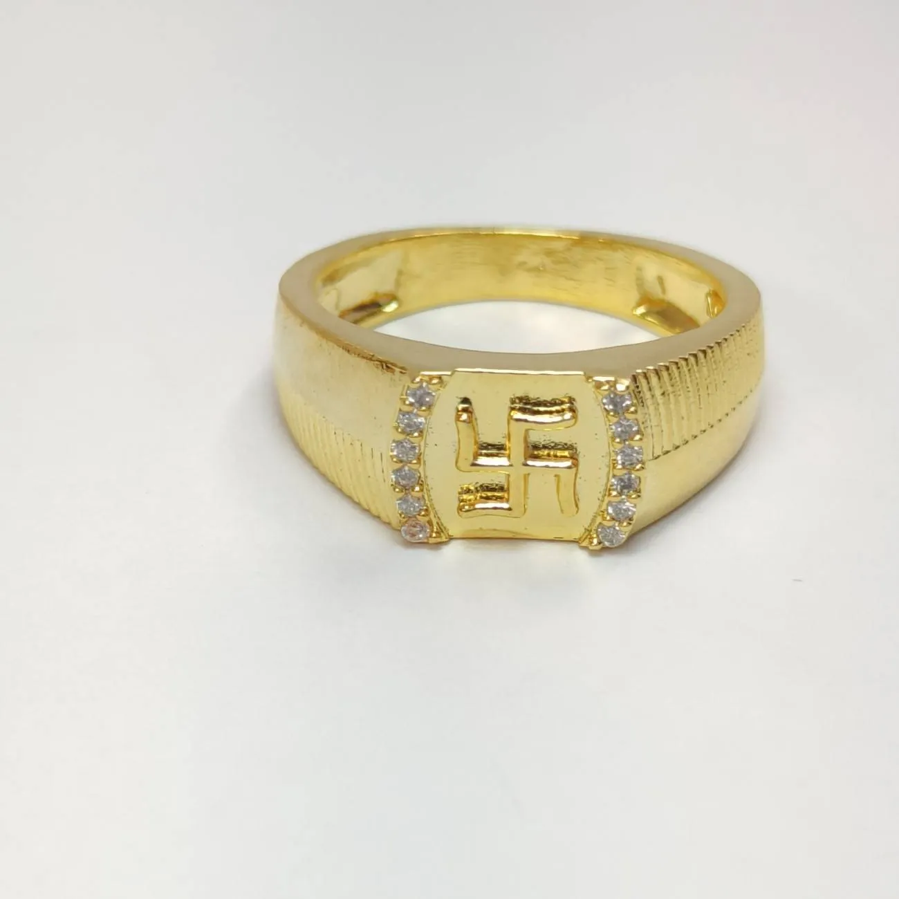 Shubh Crest Signet Unisex Ring