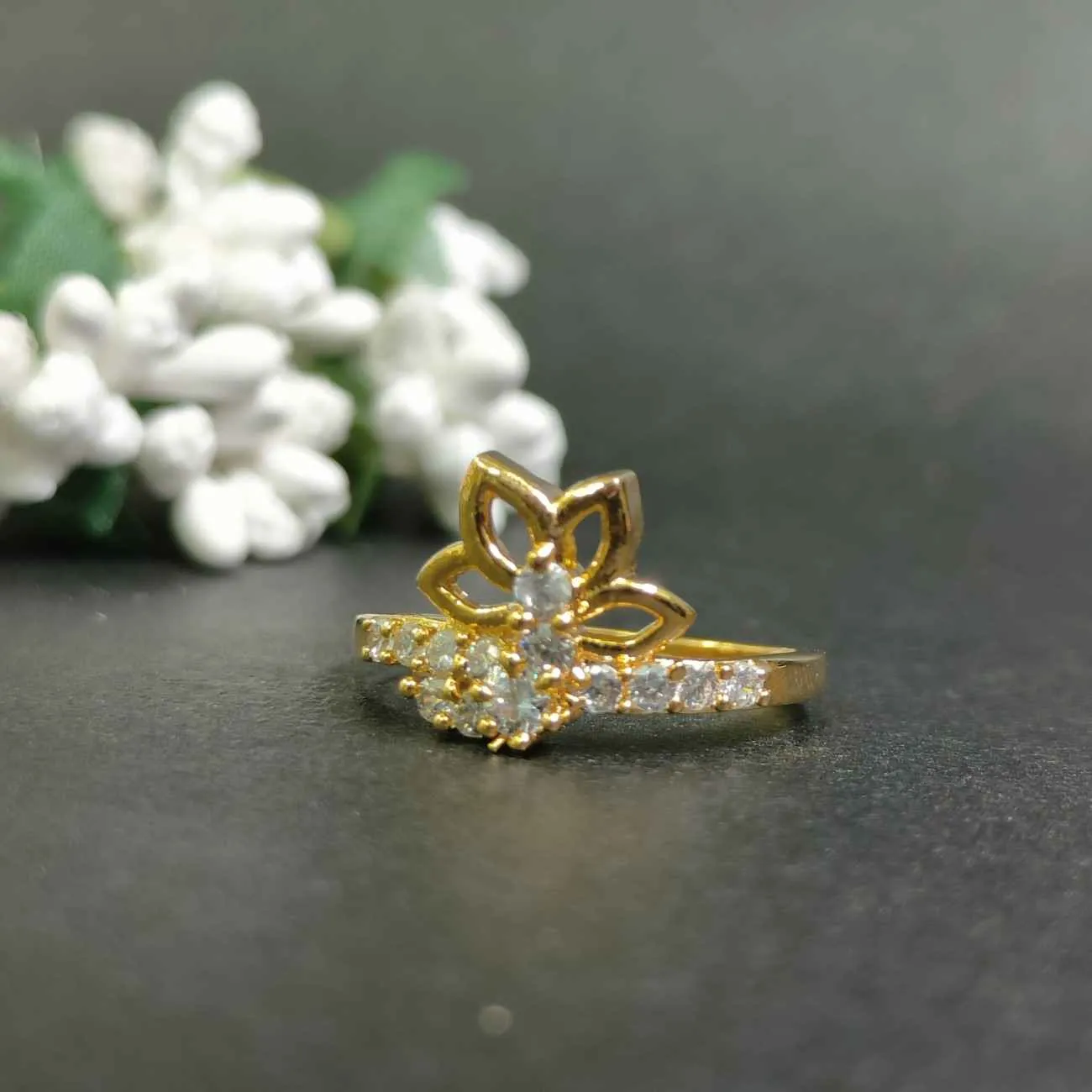 Aurelia Lotus Spark Ring