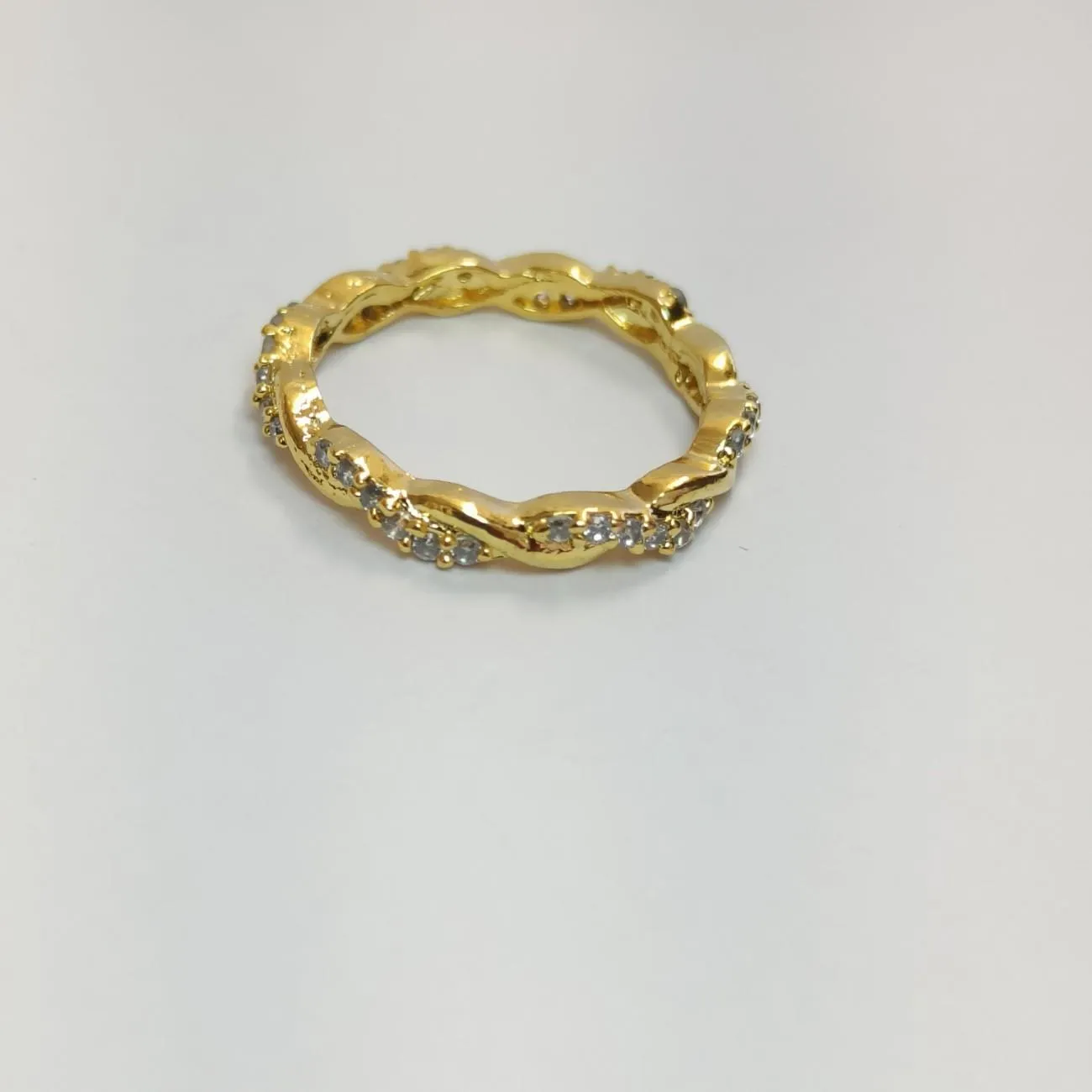 Aurielle Twisted Eternity Ring
