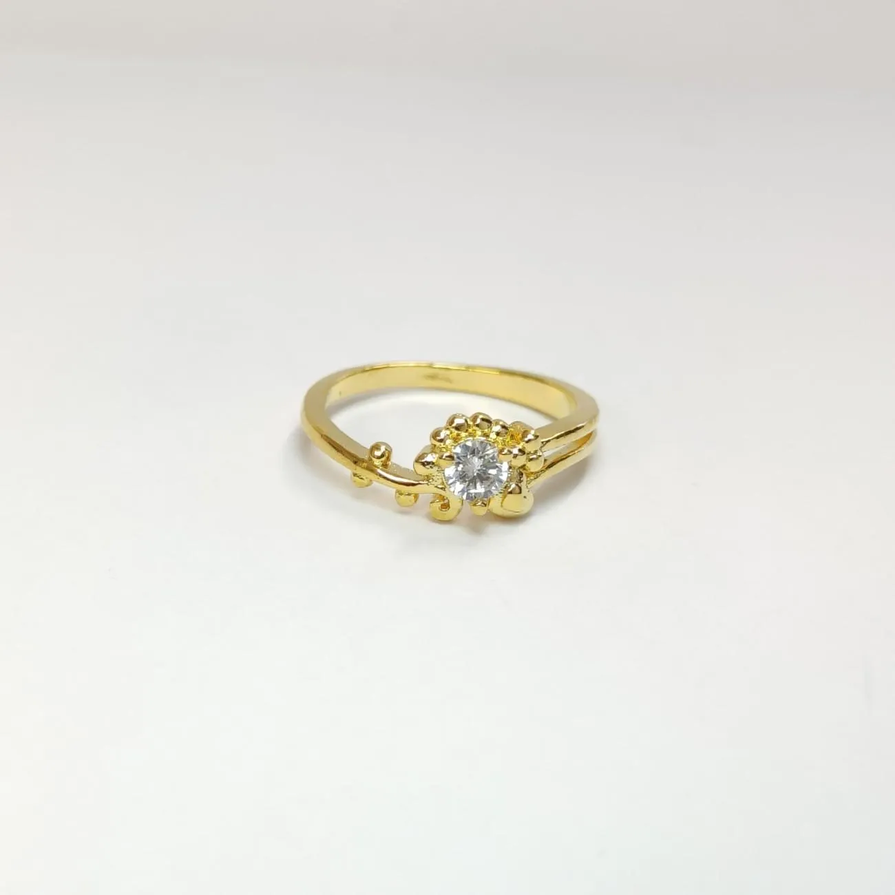 Solara Bloom Crystal Ring