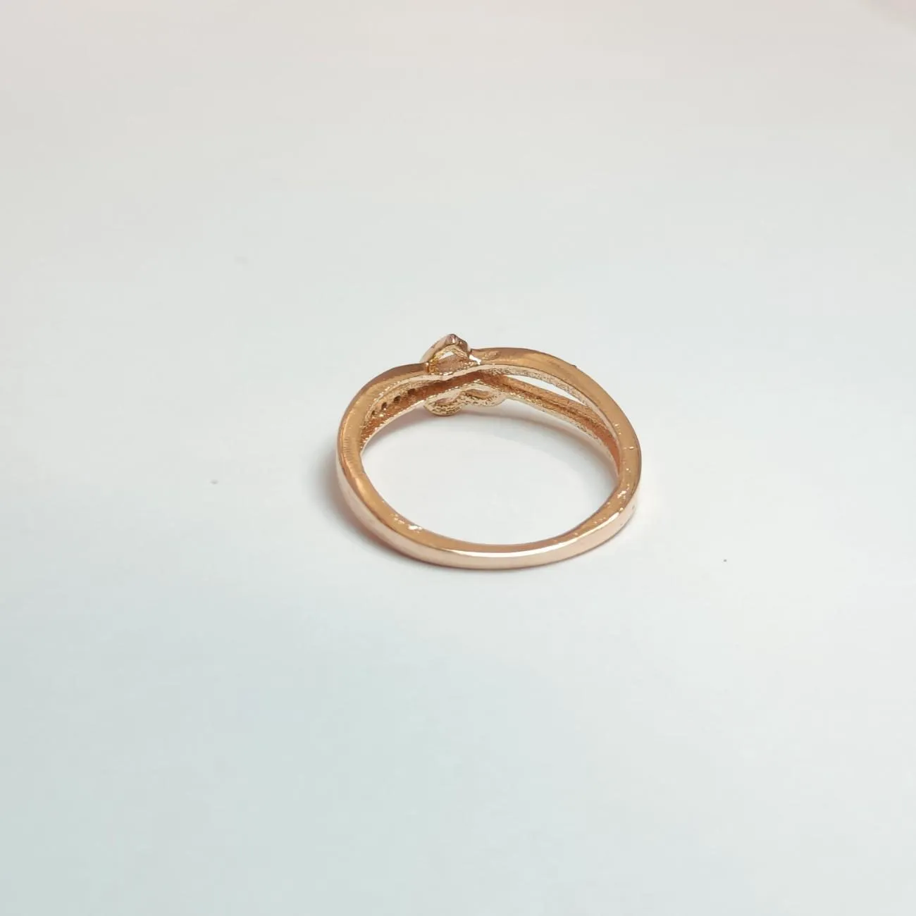 Eternal Embrace Heart Ring – Rose Gold