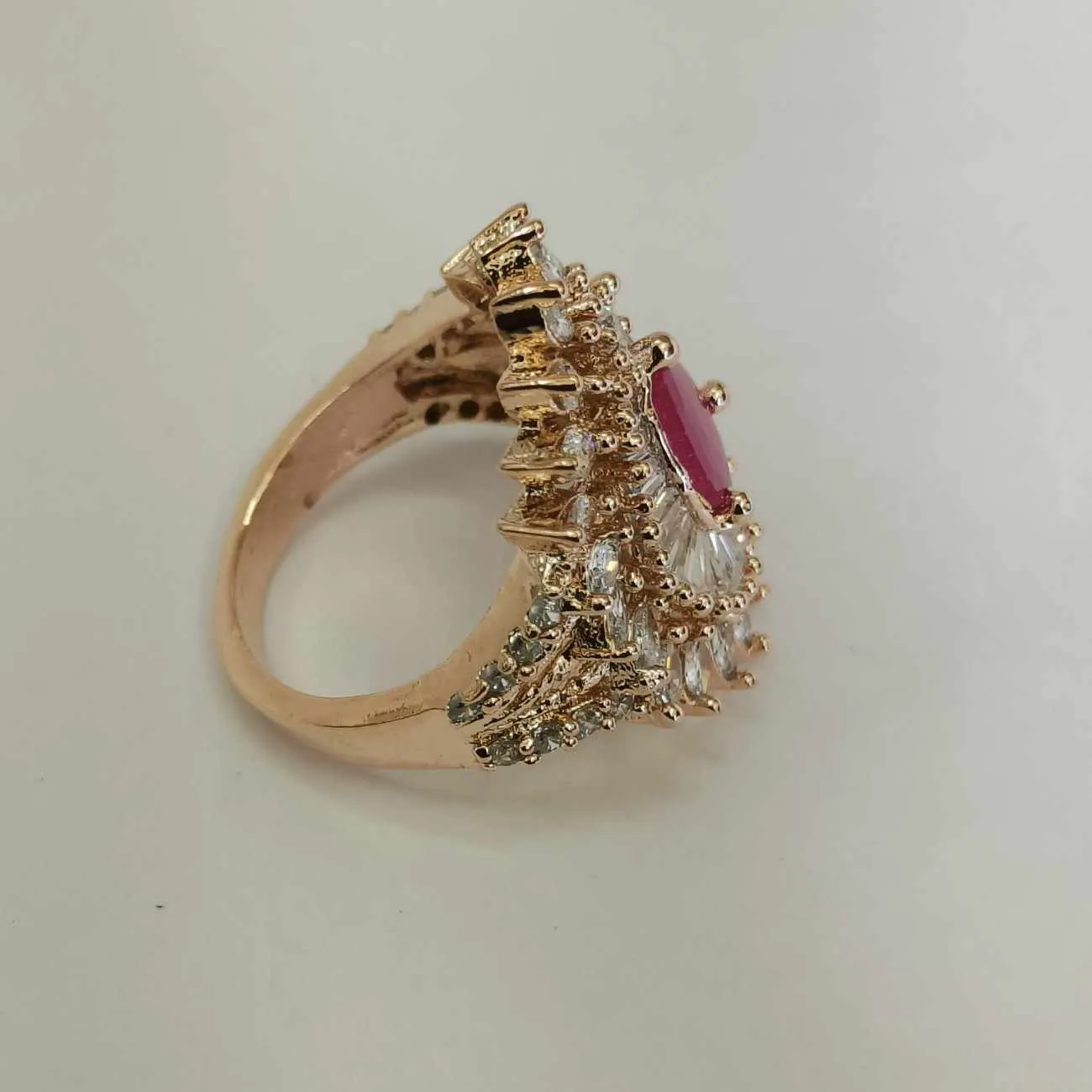 The Rosegold Radiant Ruby