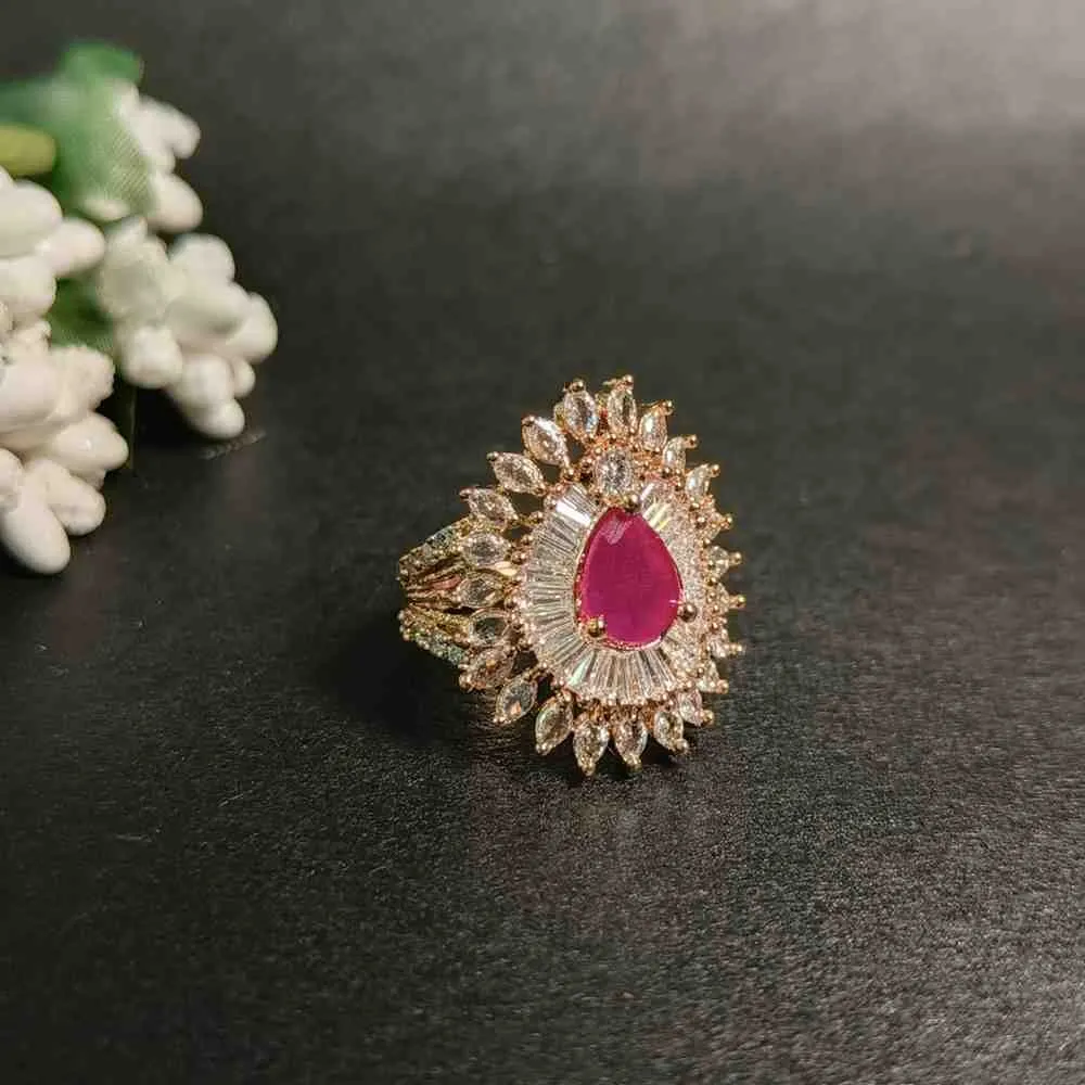 The Rosegold Radiant Ruby