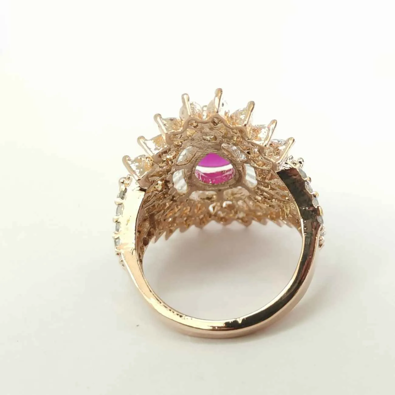 The Rosegold Radiant Ruby