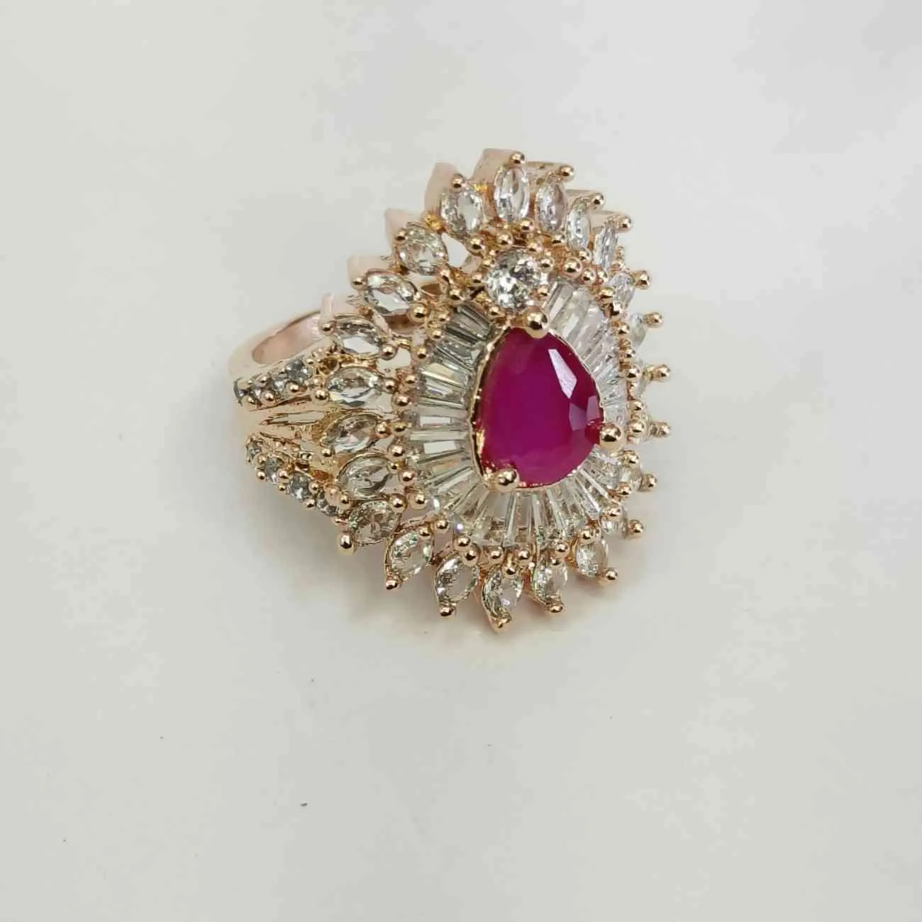 The Rosegold Radiant Ruby