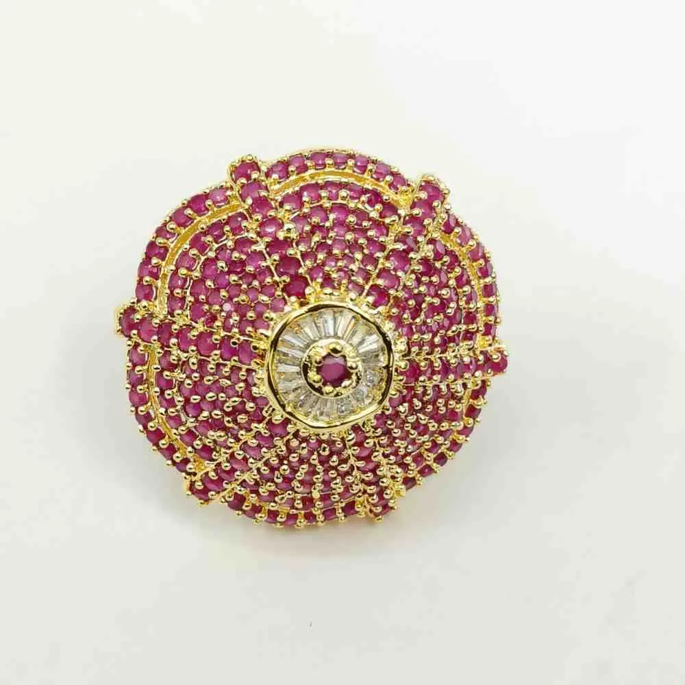 The Pink Delight in Gold plating