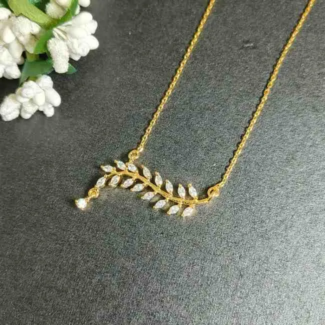 Golden Leaf Spark Chain