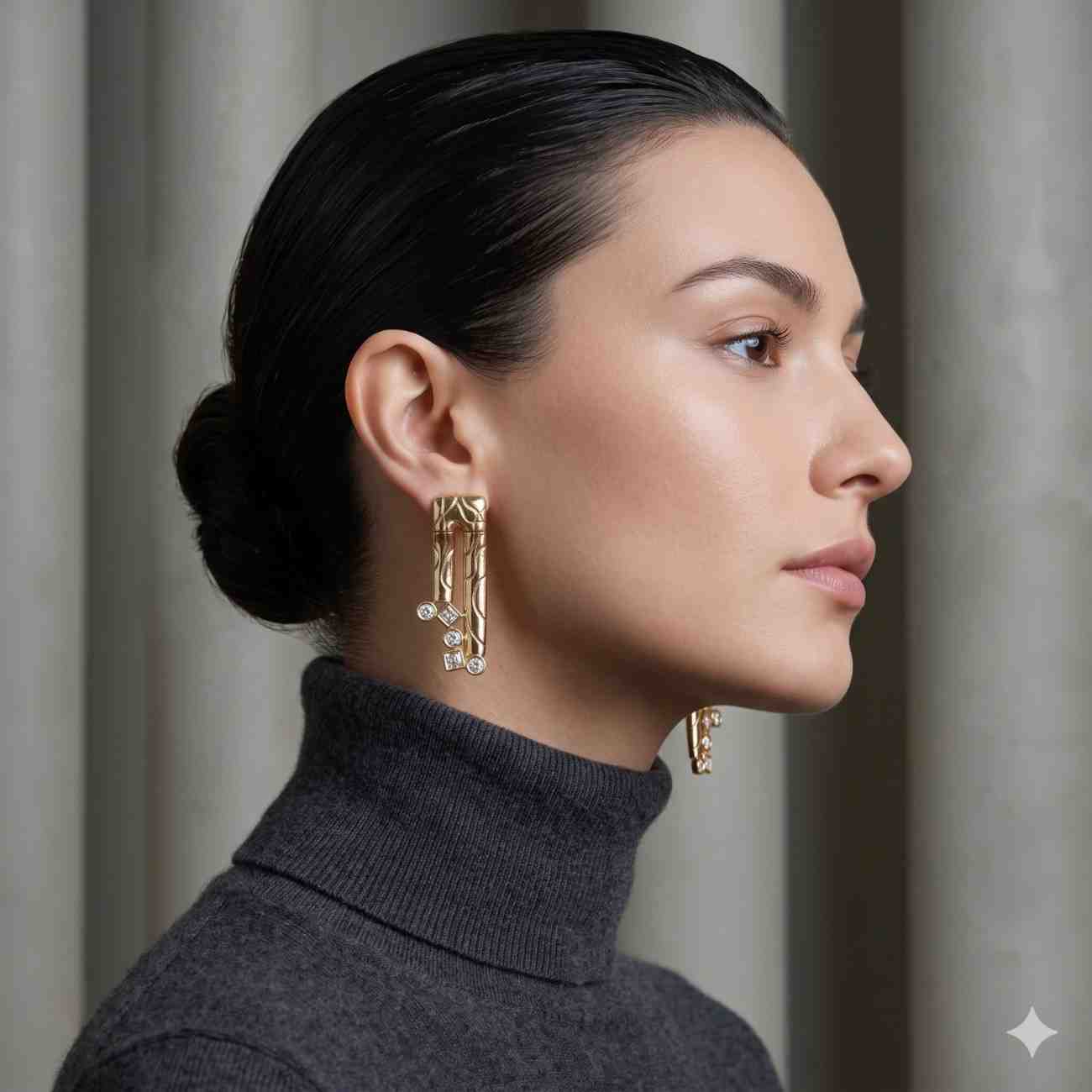 Golden Glimmer Drops