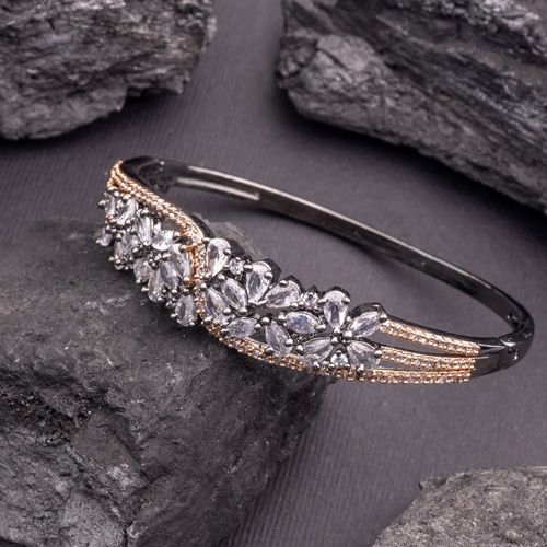 The Trail Of Rose Oxidised Bracelet