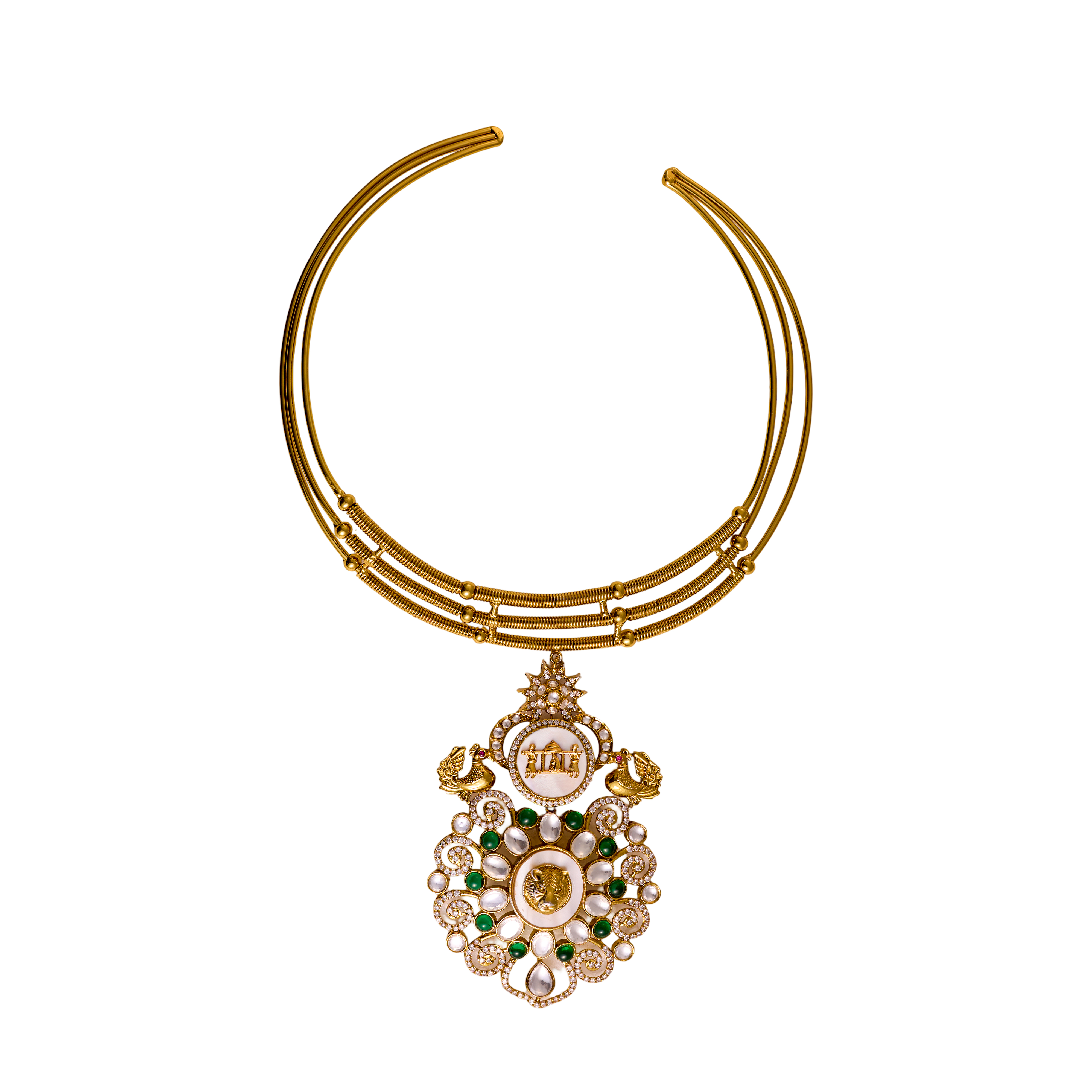 The Maharani’s Heirloom Hansli Set