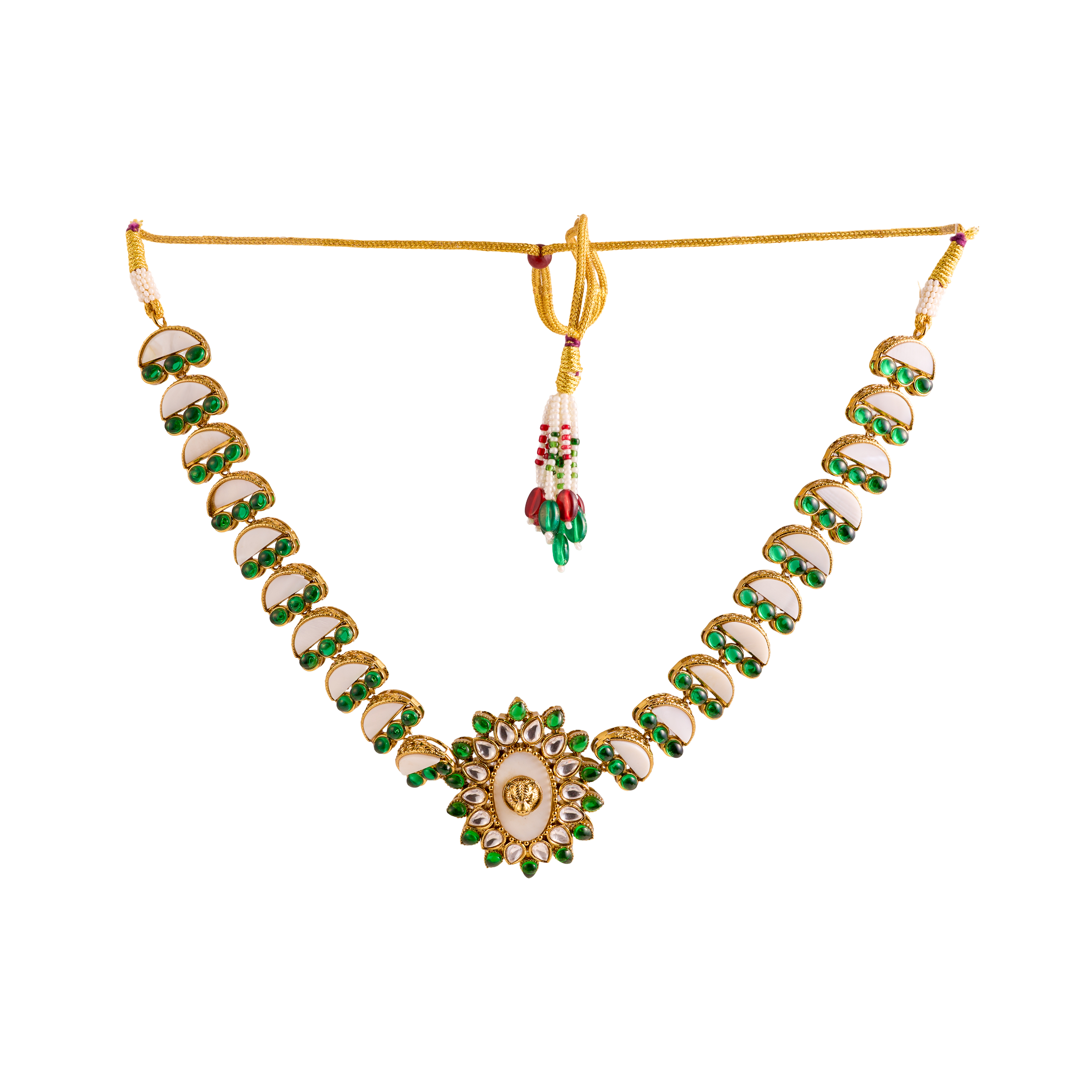 The Emerald Grace Wedding Set