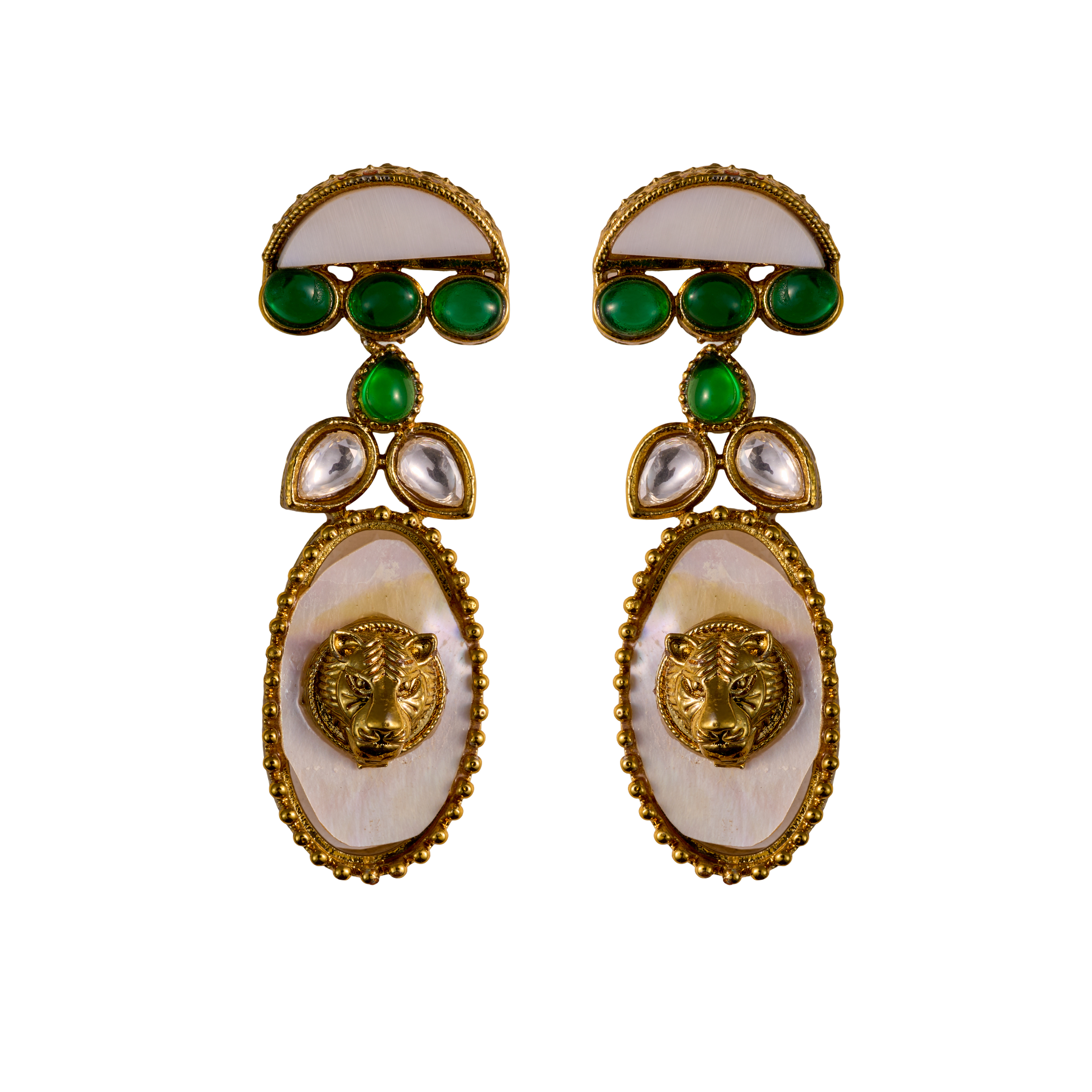 The Emerald Grace Wedding Set