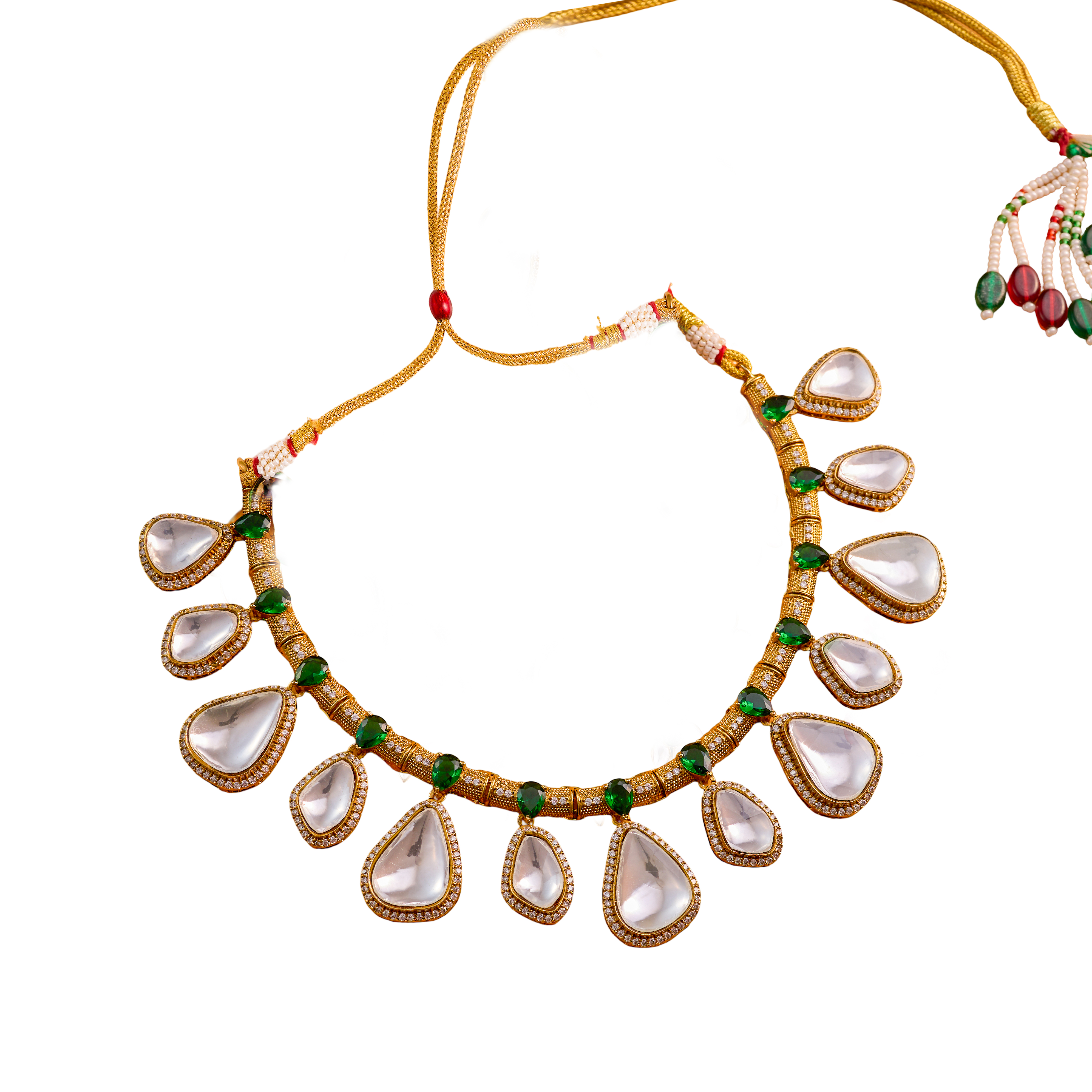 The Regal Teardrop Bridal Set