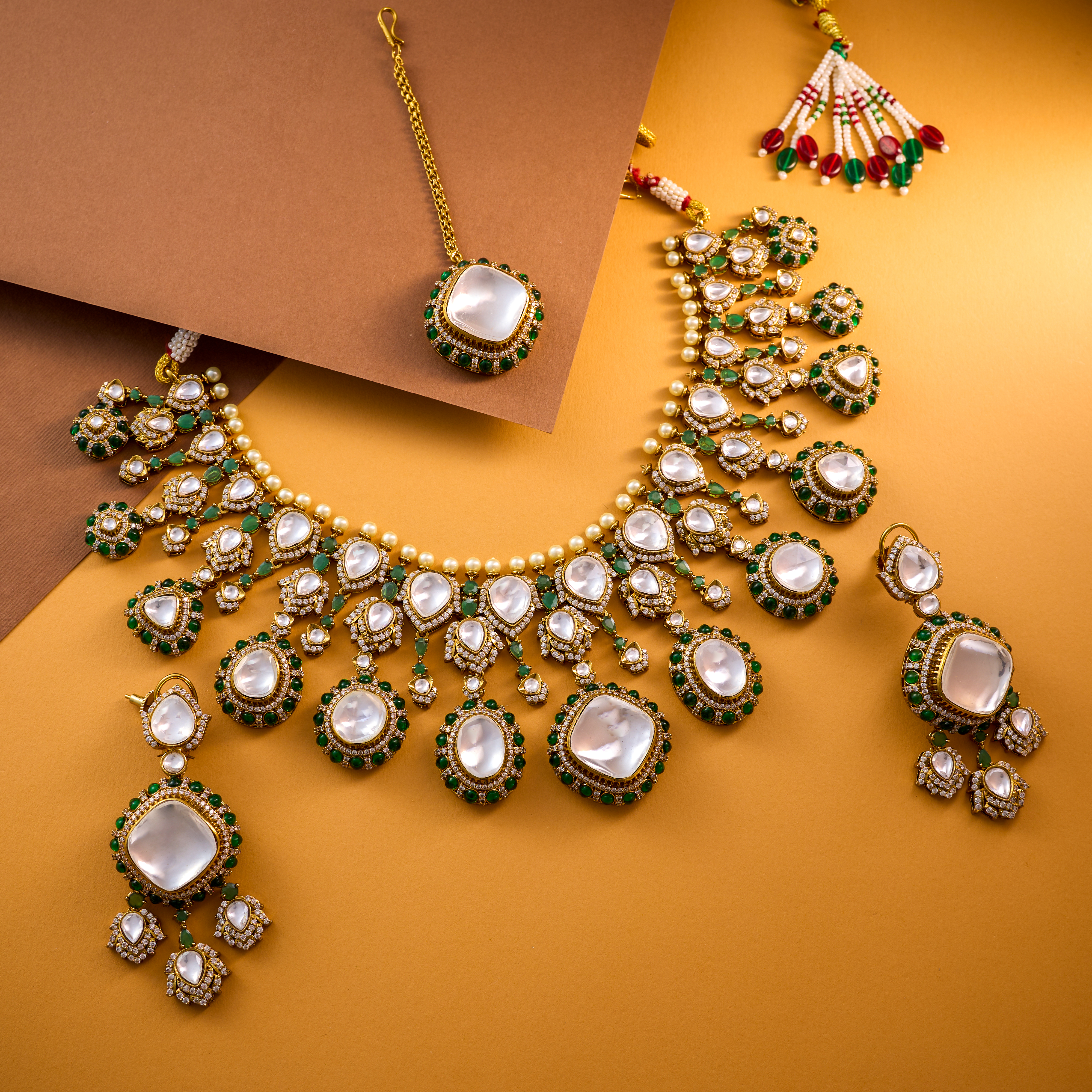 The Queen’s Radiance Bridal Kundan Set