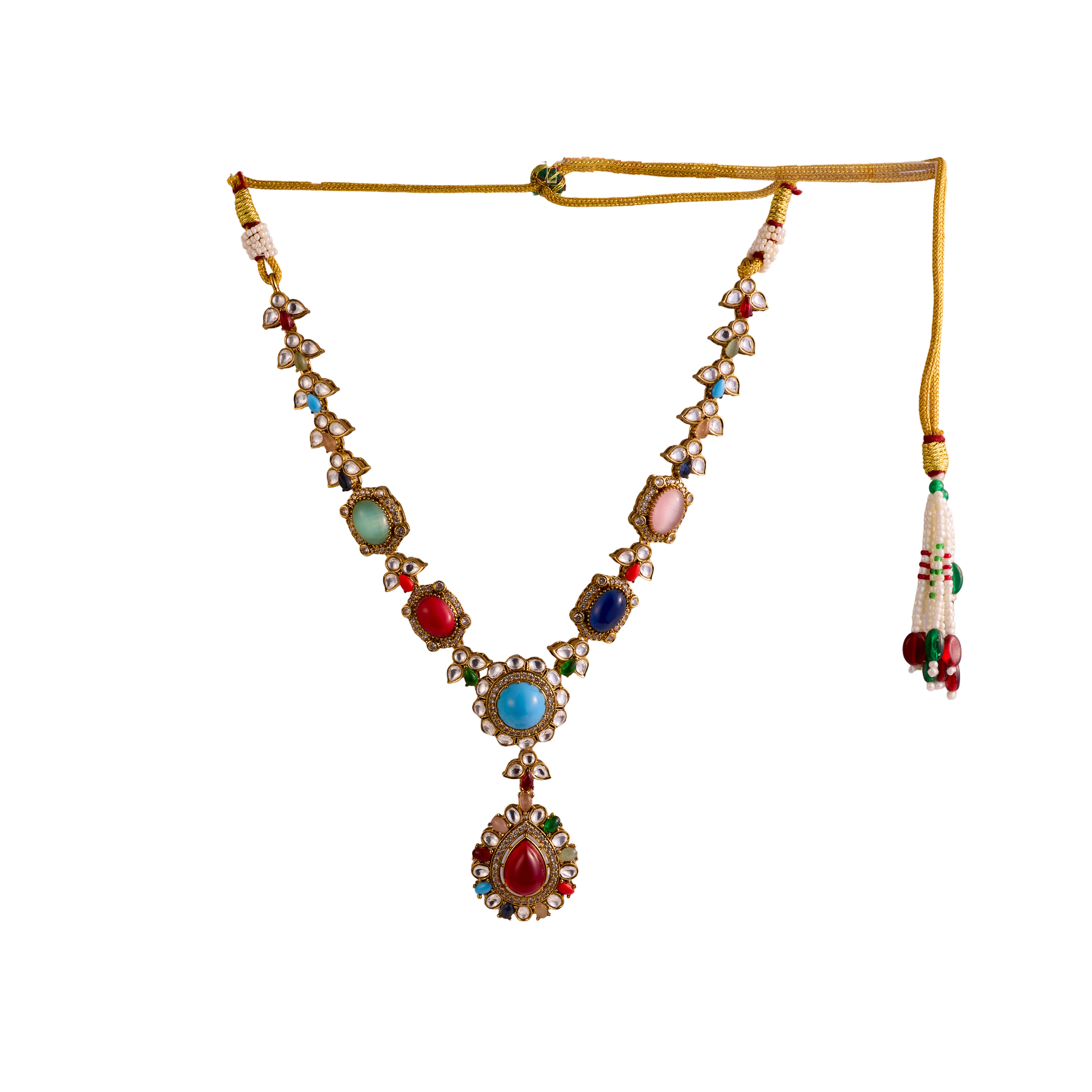 The Mehendi Glow Necklace Set