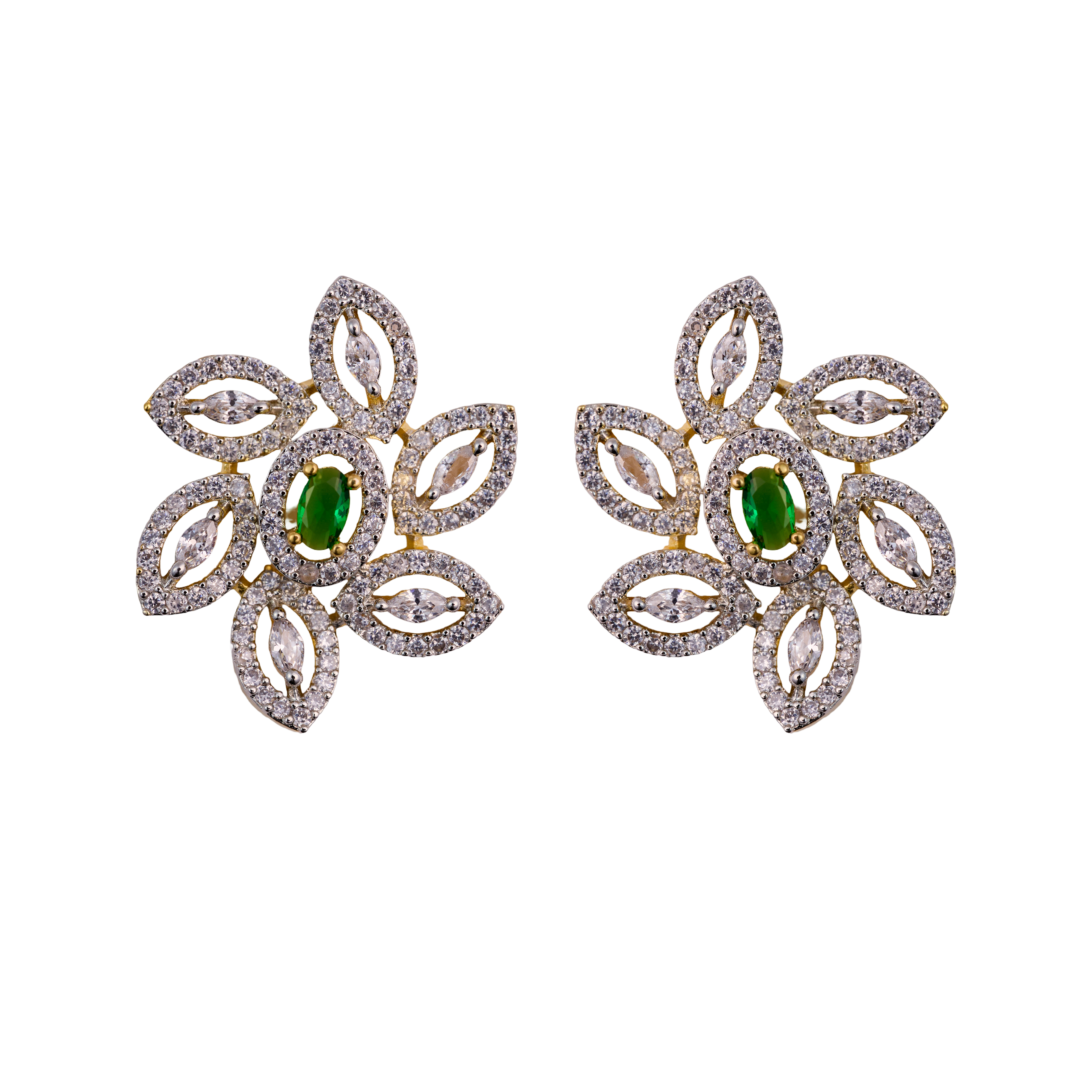 Green Lustre Petals of Glamour