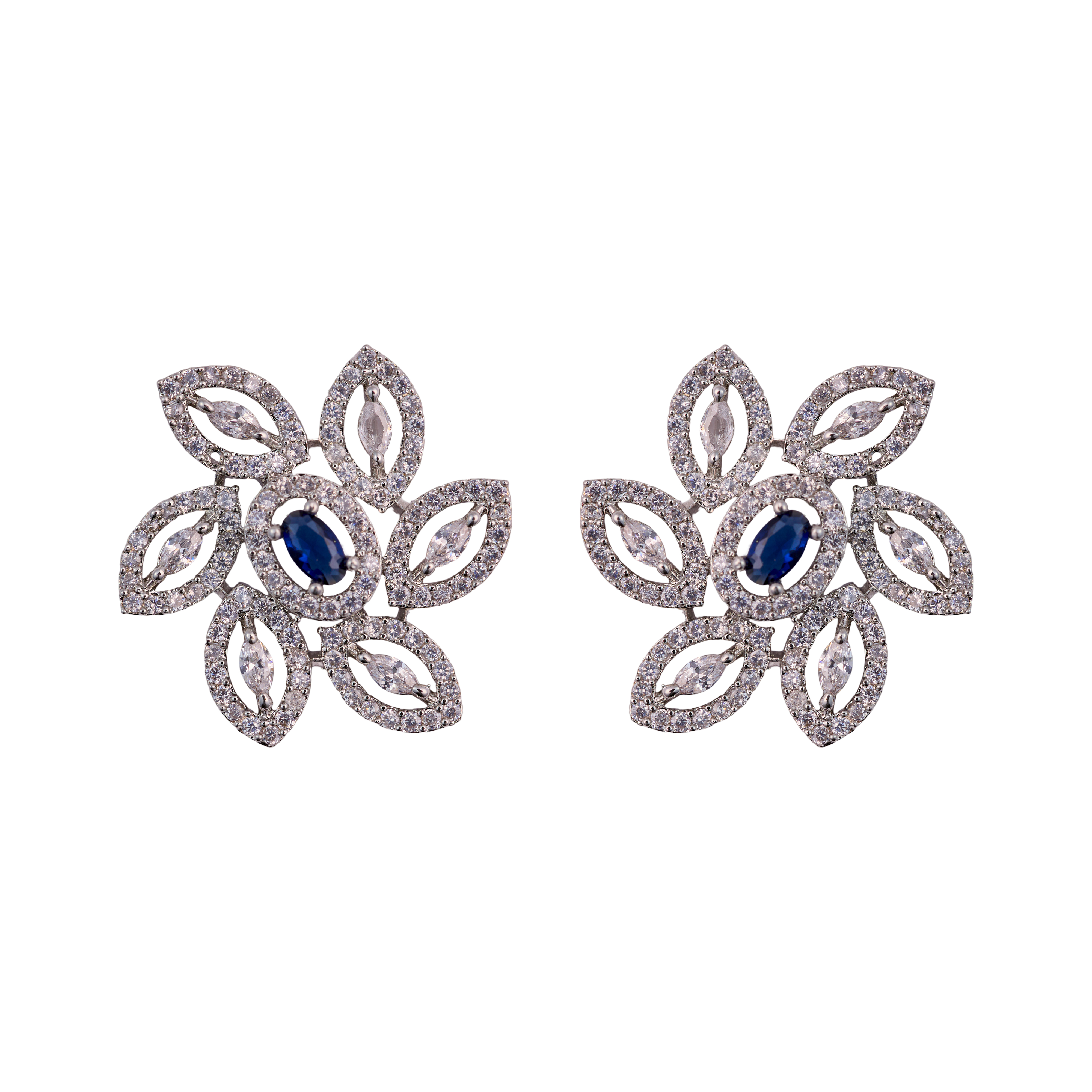 Royal Blue Lustre Petals of Glamour