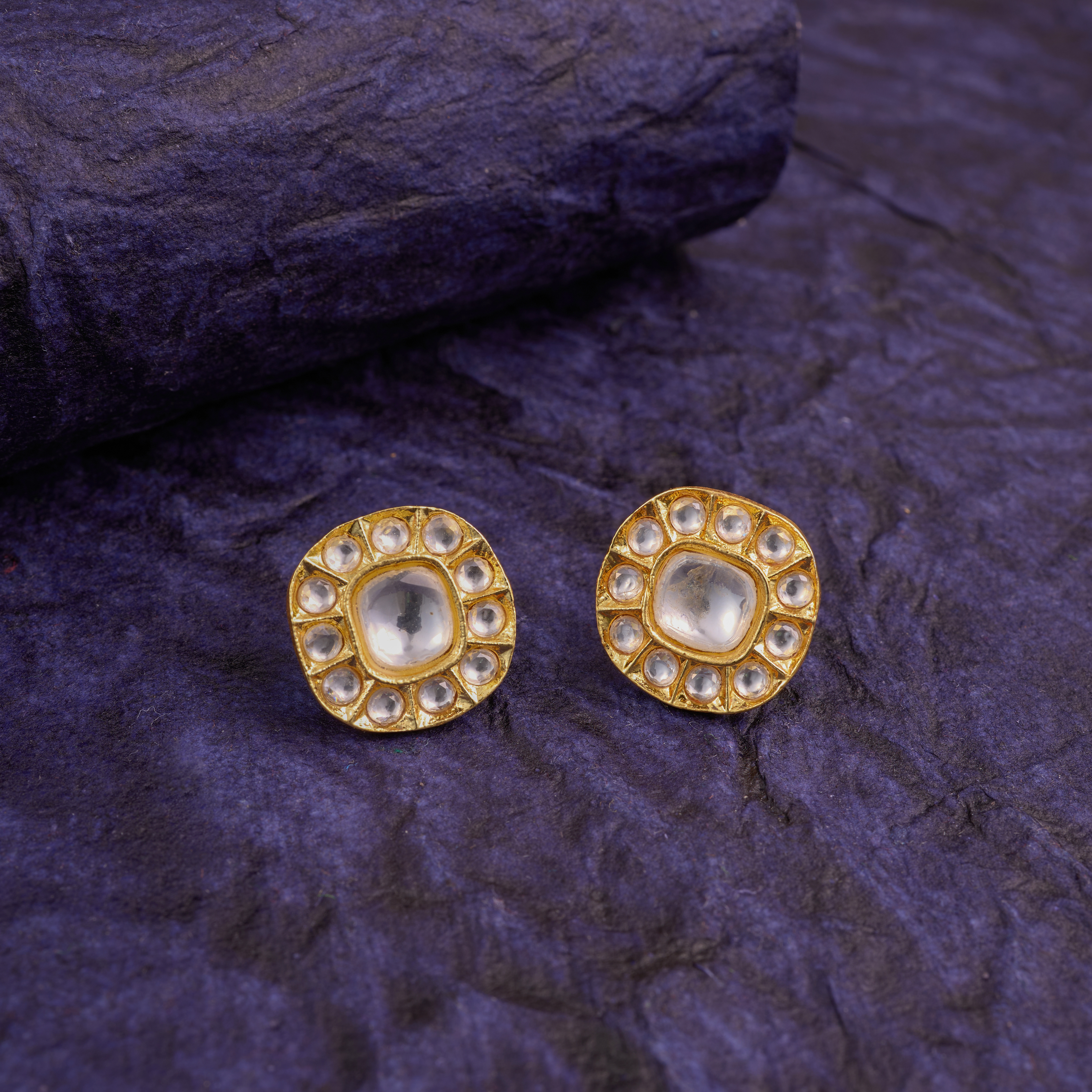 The Heritage Charm Kundan Studs