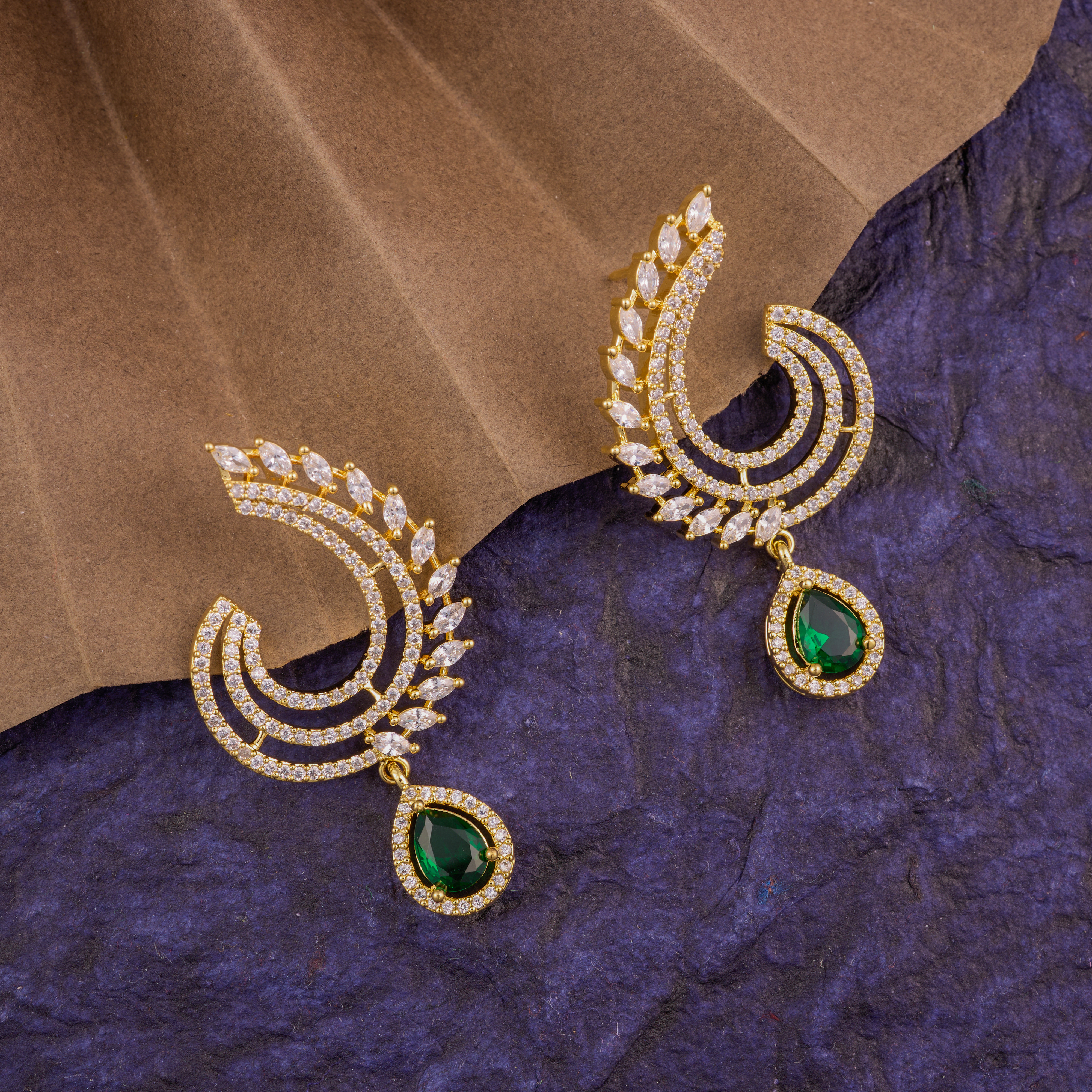 Green Aurora Chandeliers