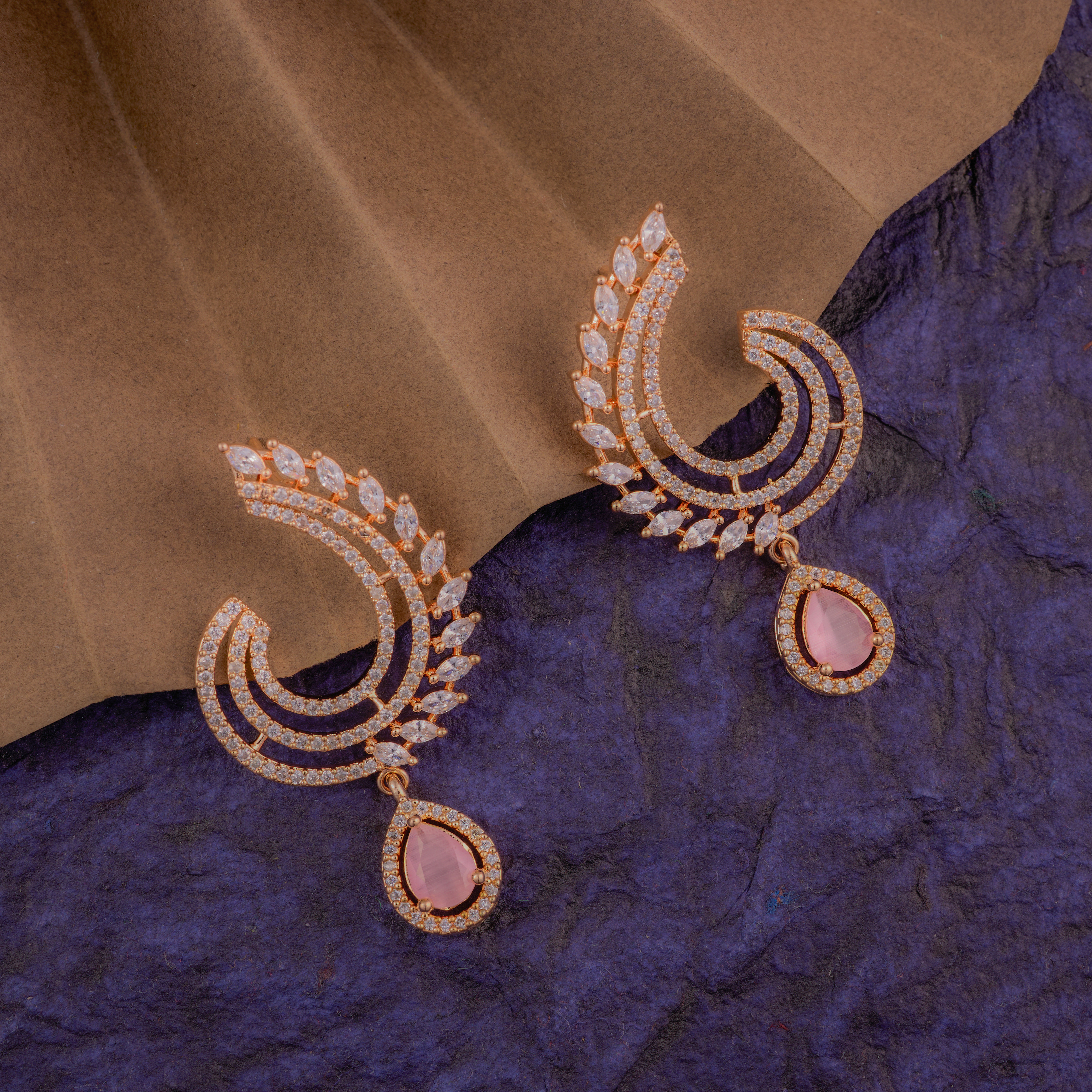 Pink Aurora Chandeliers