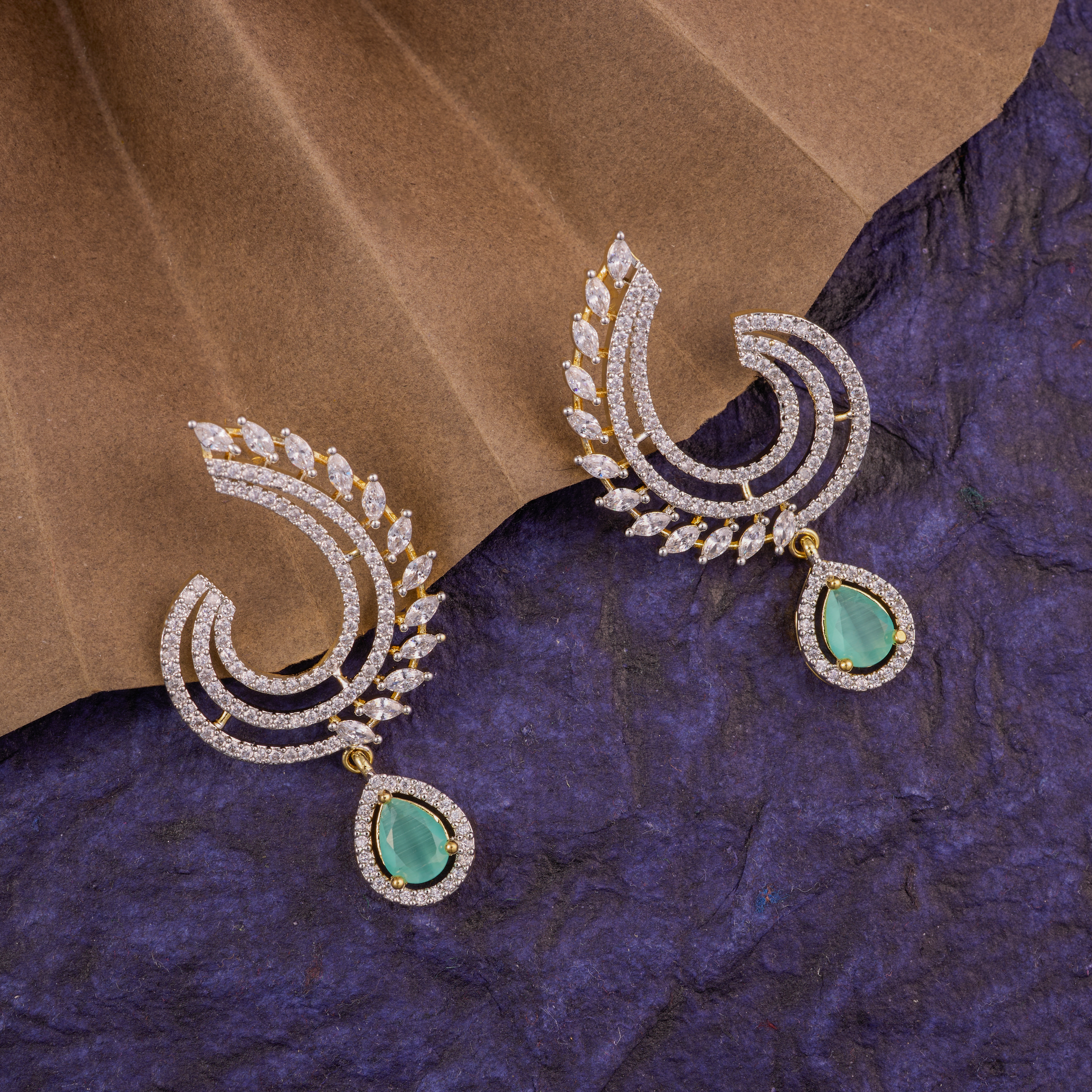 Turquoise Aurora Chandeliers