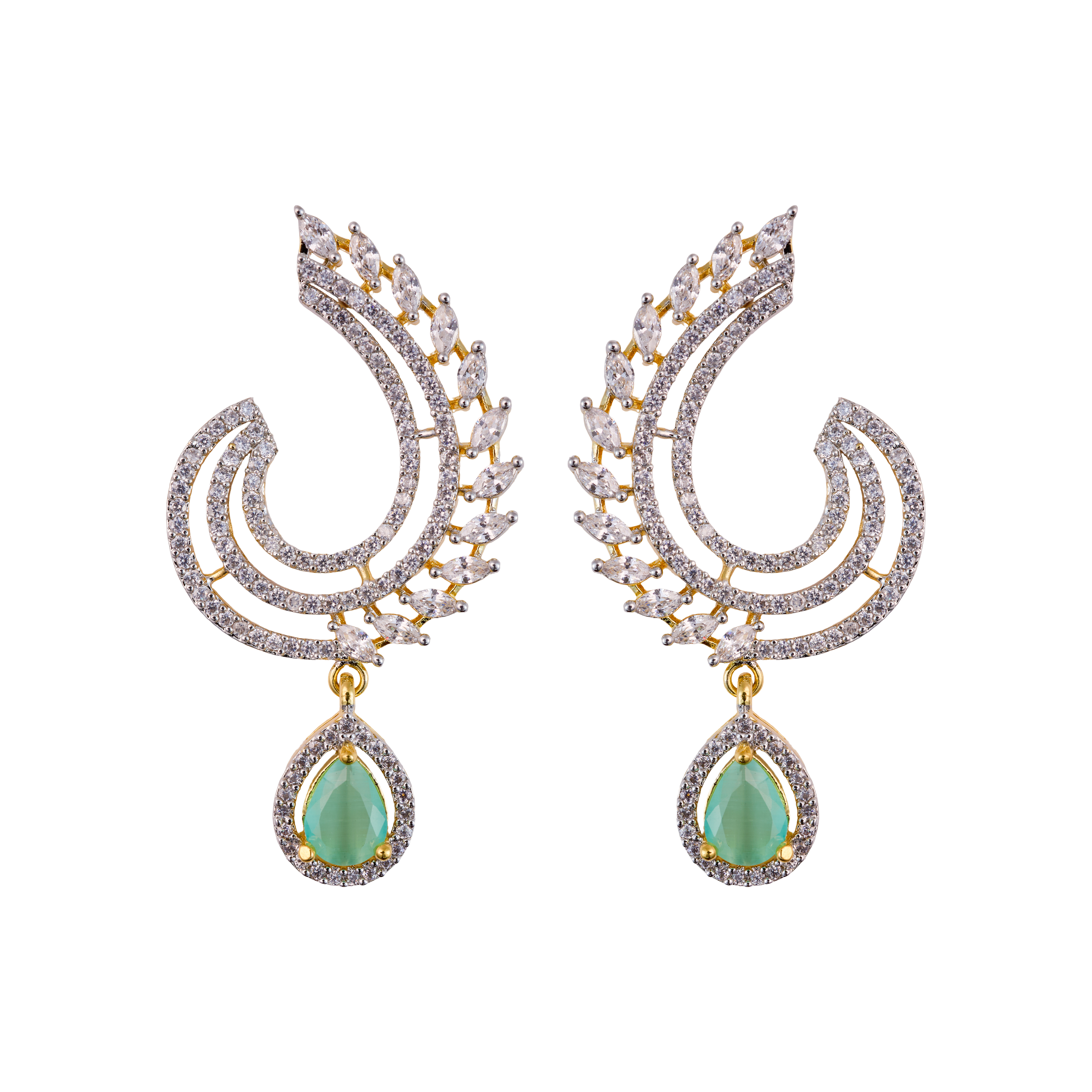 Turquoise Aurora Chandeliers