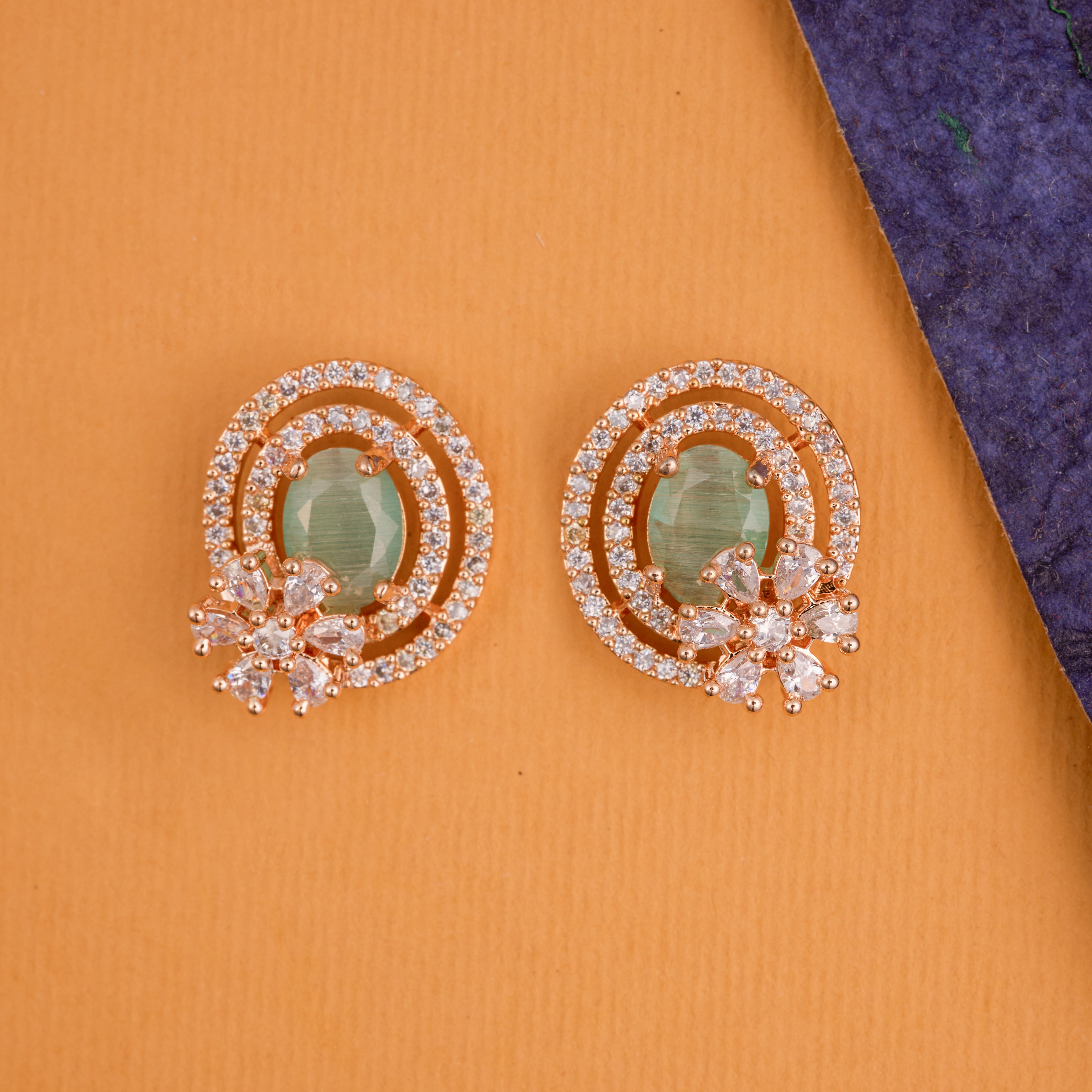 Turquoise Orbit Earrings