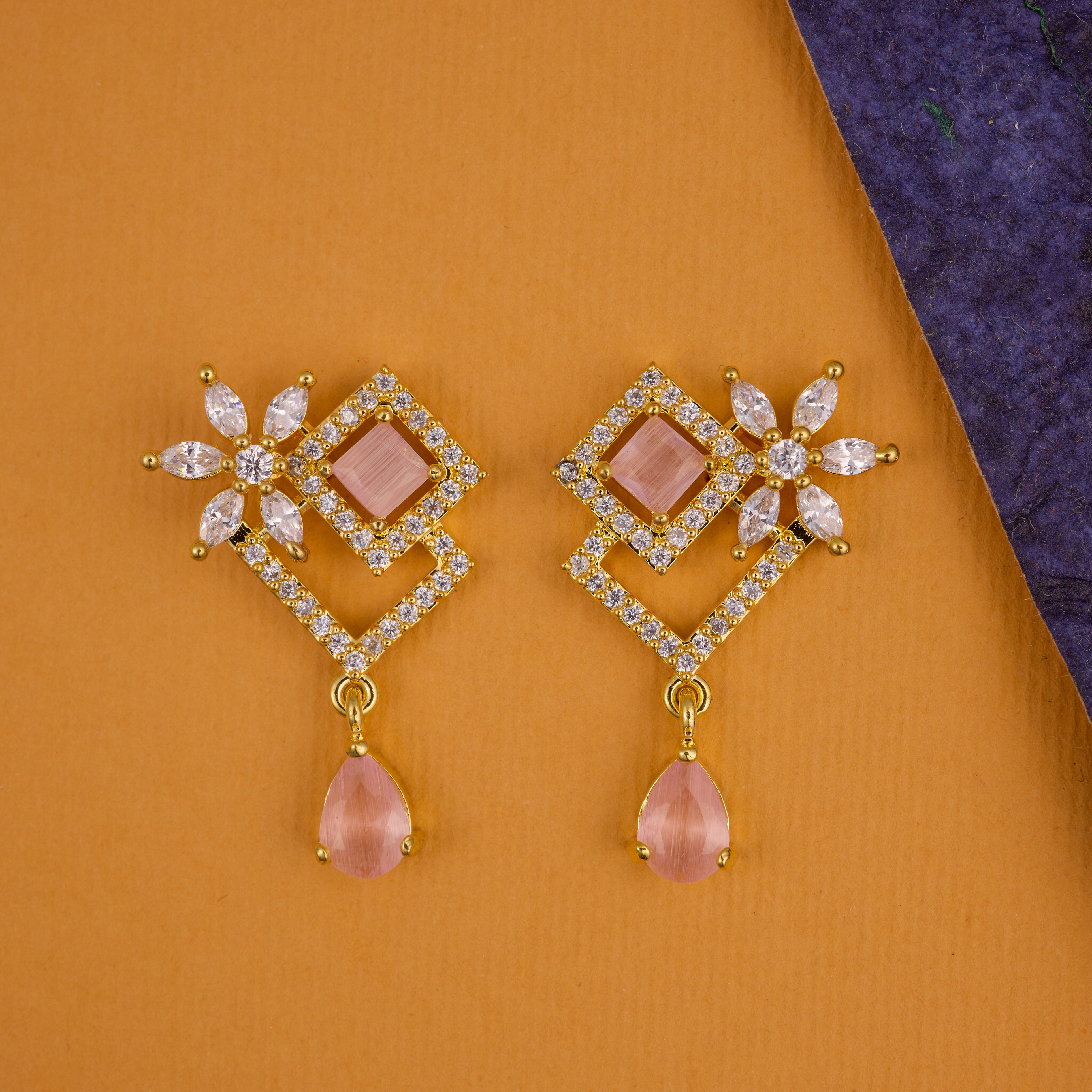 Pink Twin twinkle Drops