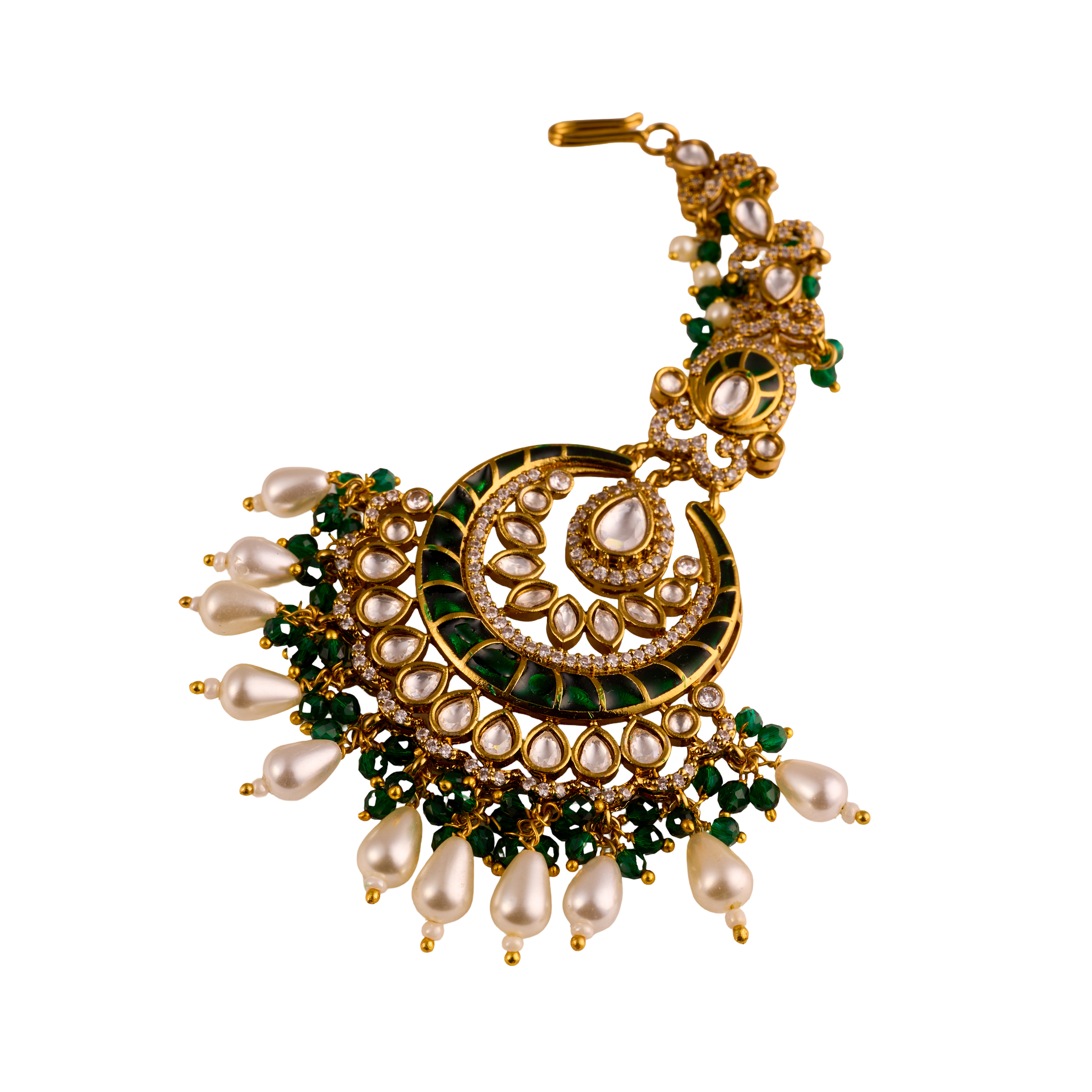 The Noor-e-Nazaakat Bridal Kundan Maangtikka