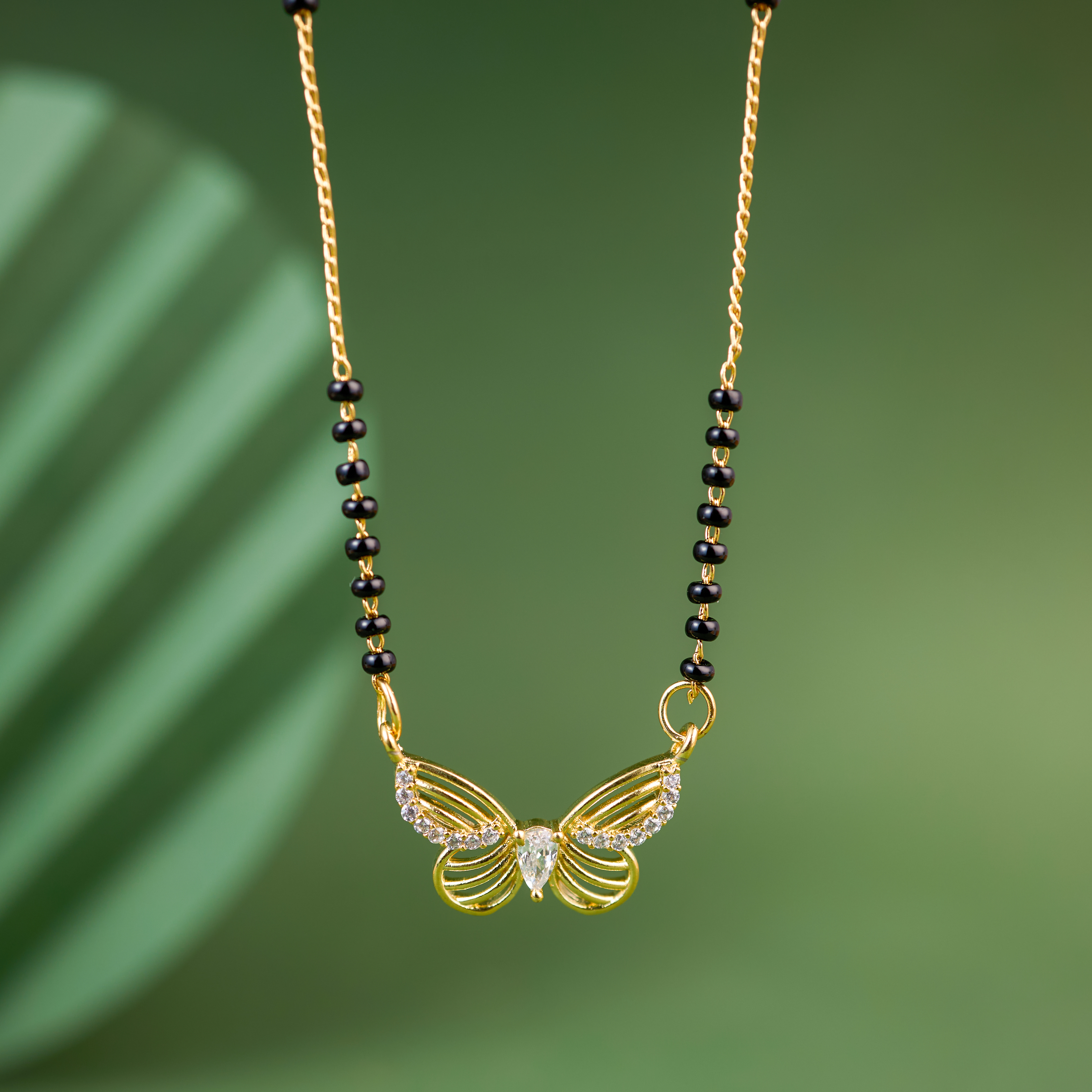 Aurielle Butterfly mangalsutra
