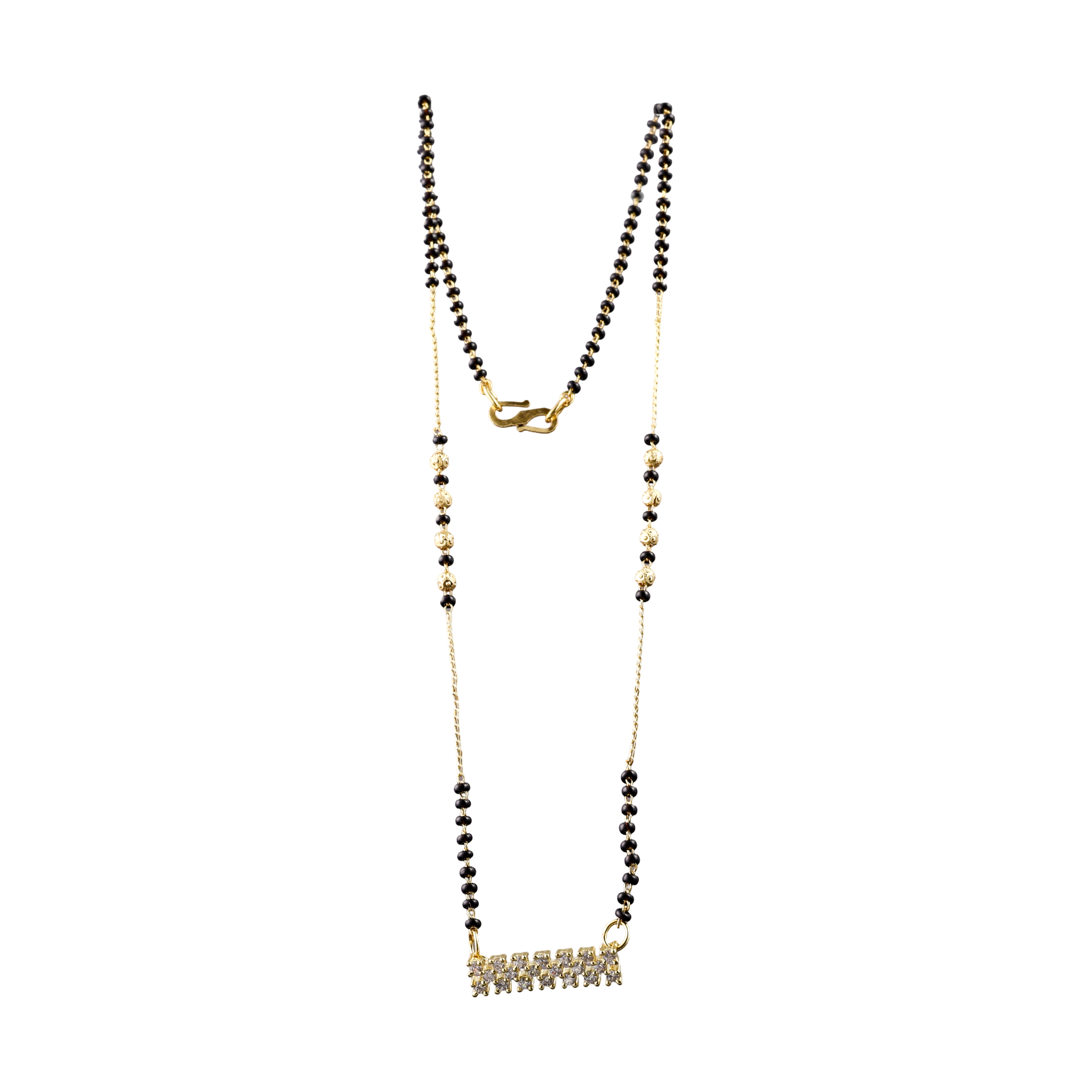 Gold Starlane Bar Mangalsutra