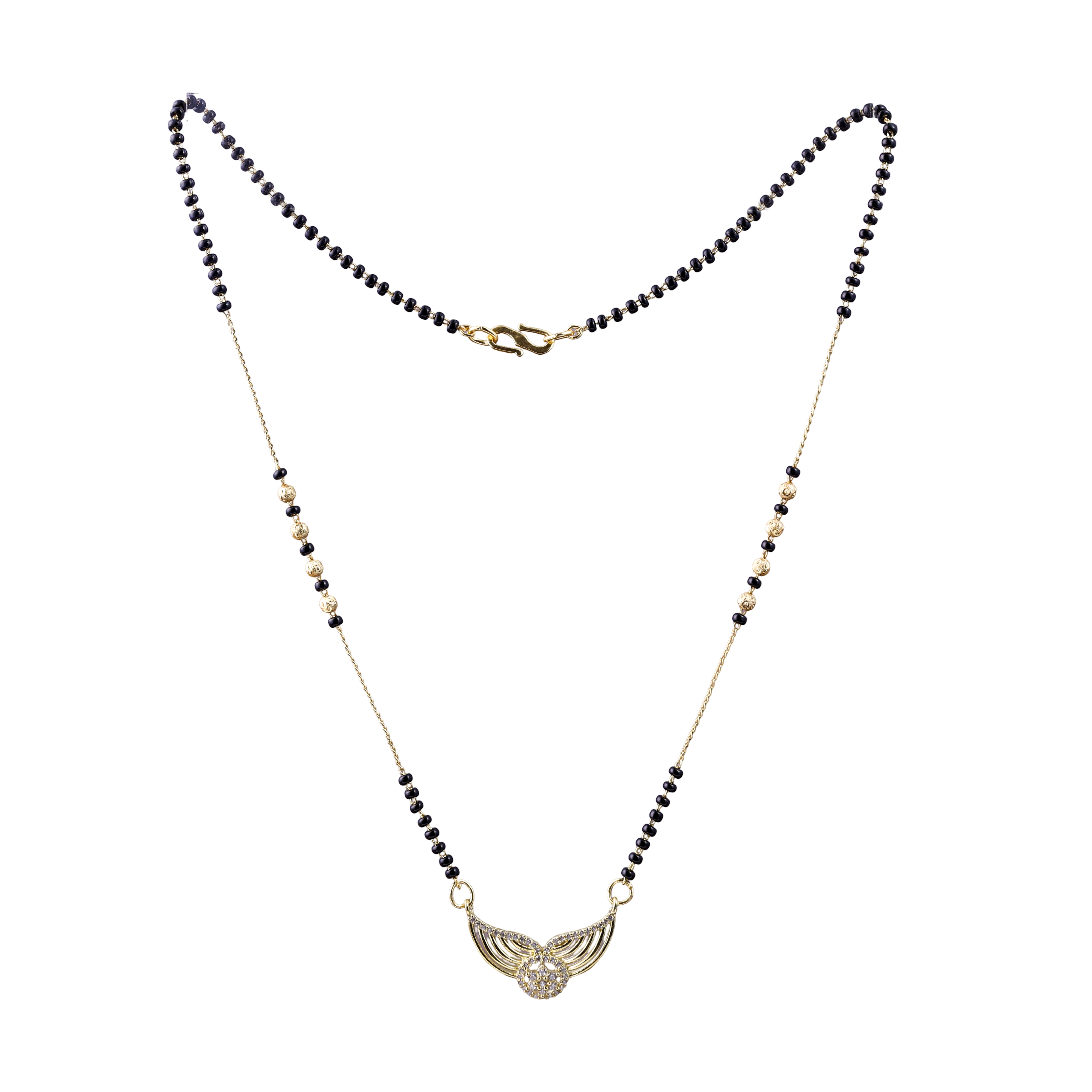 gold wings of love mangalsutra