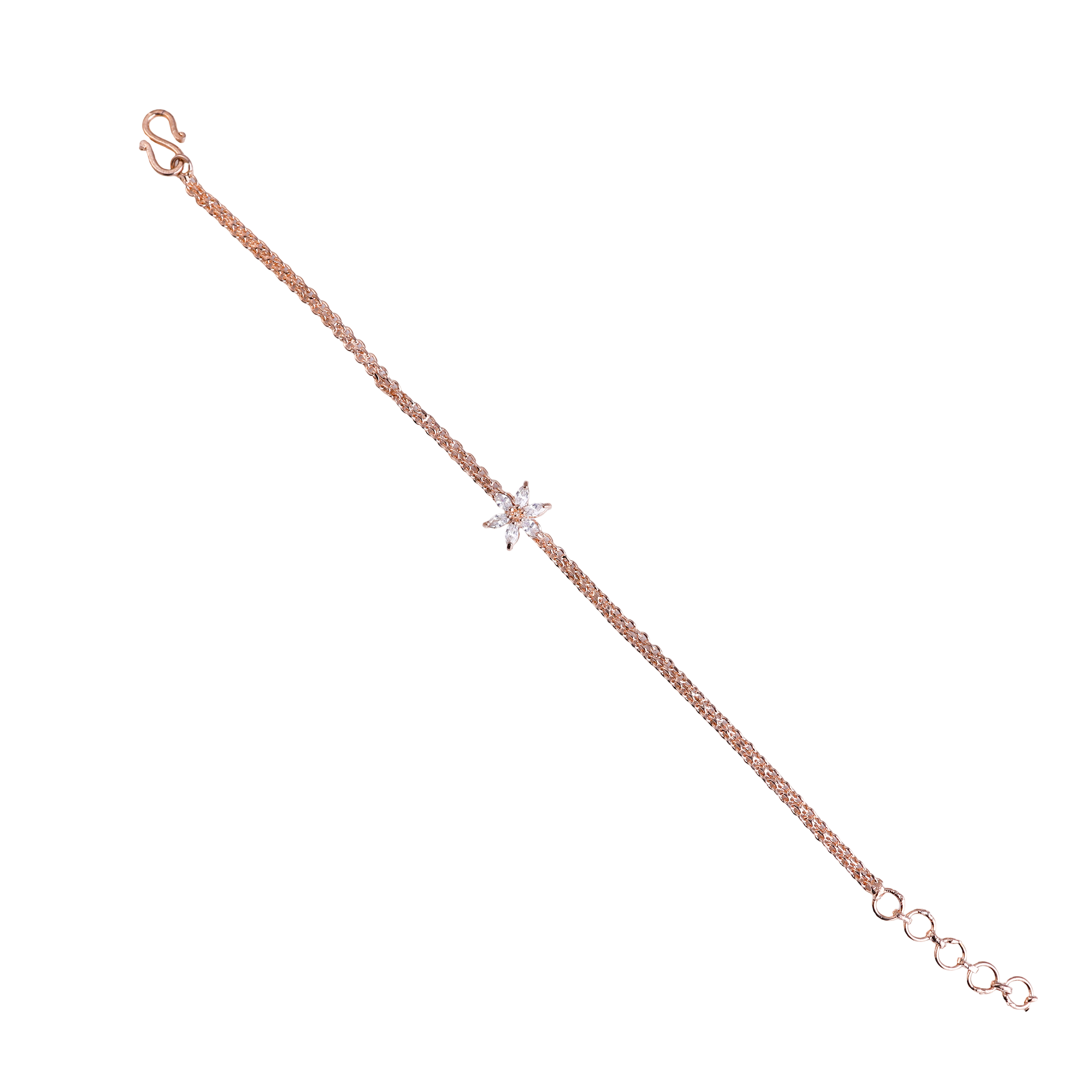 Nimoraa Petite Floral Spark Bracelet