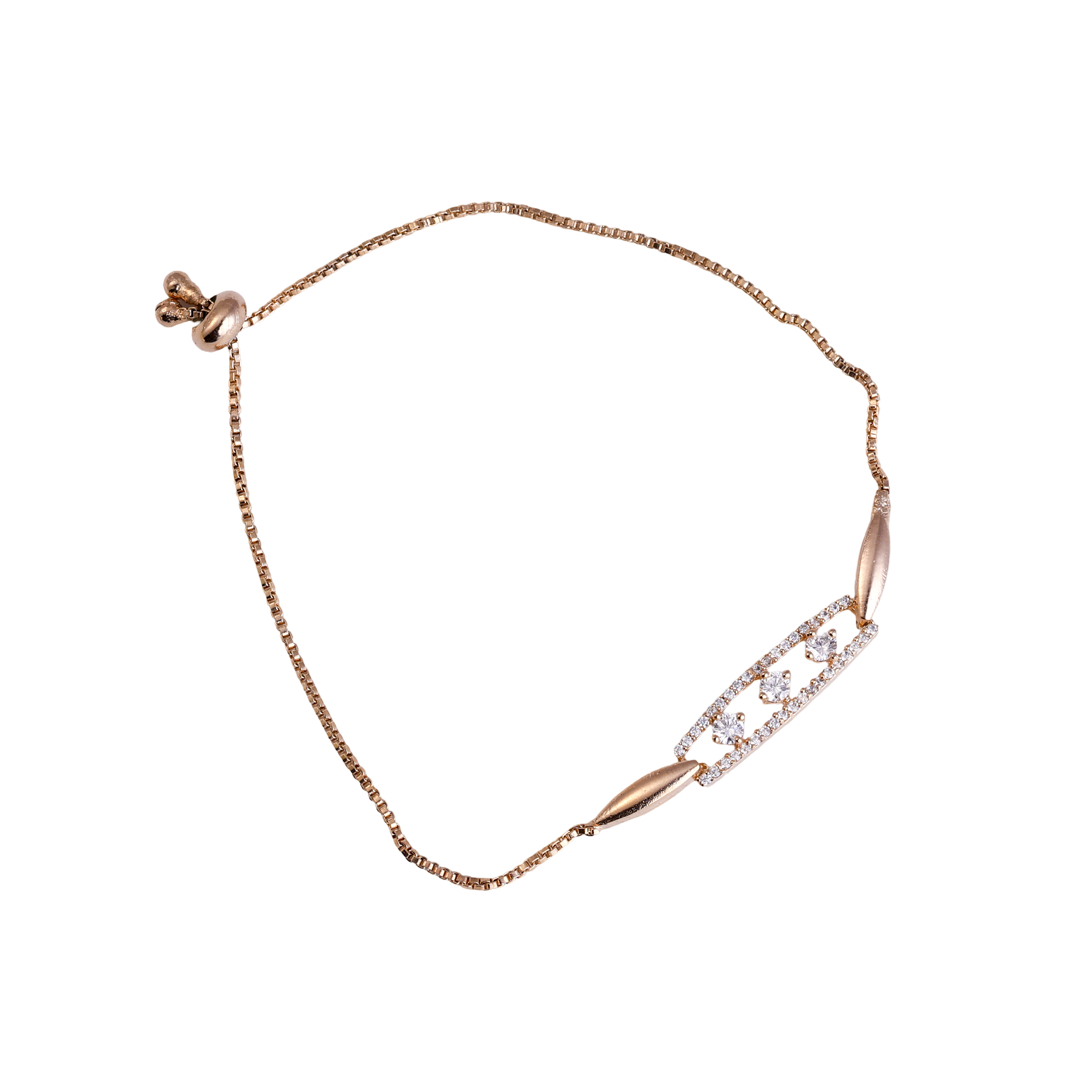 Nimoraa Linear Elegance Slider Bracelet